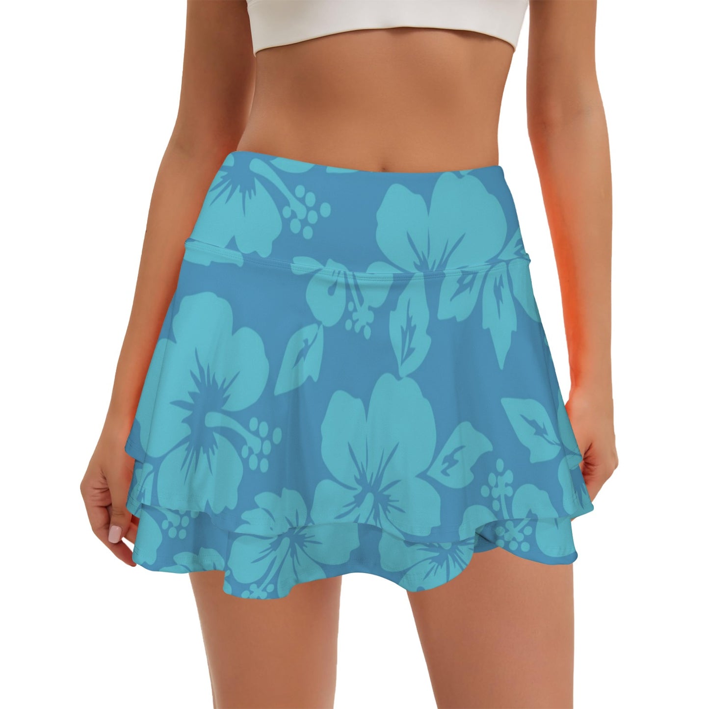 stitchflower. ruffle skort