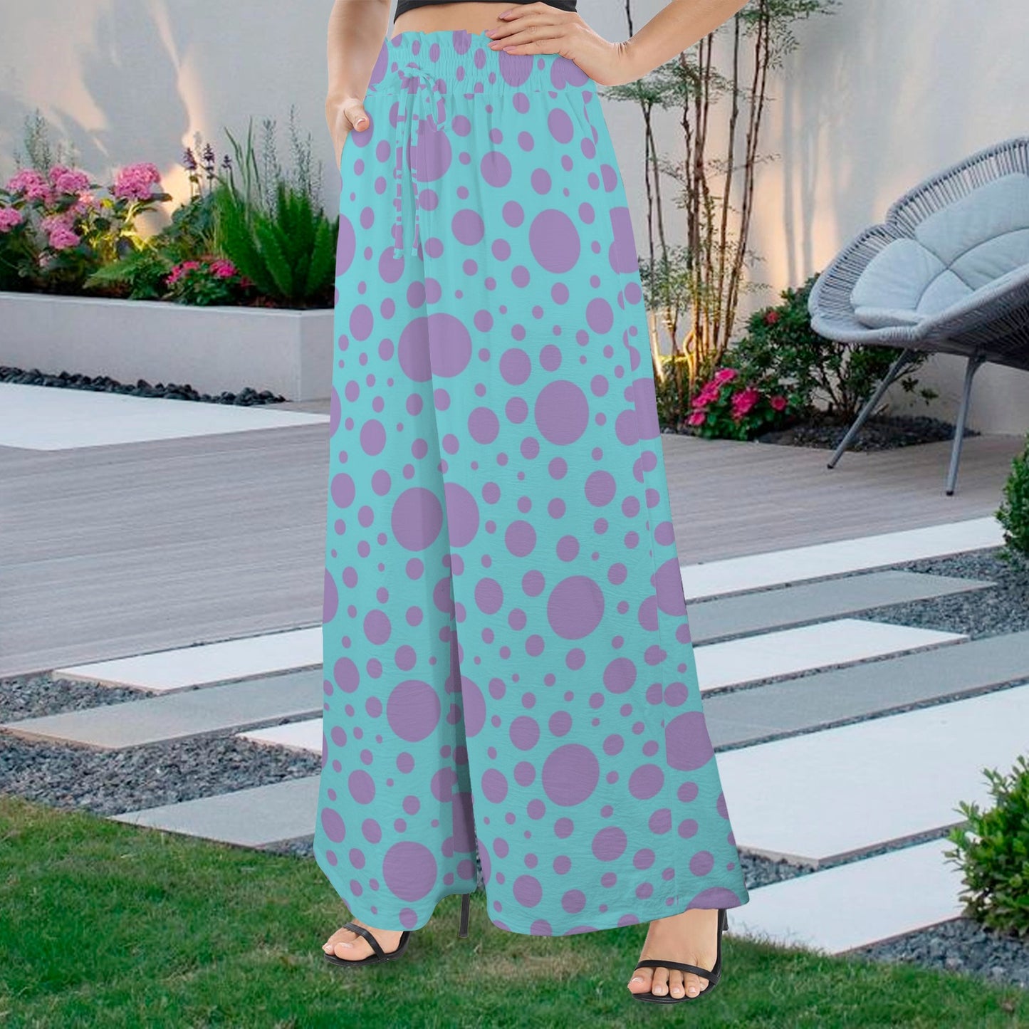sullydots. wide leg