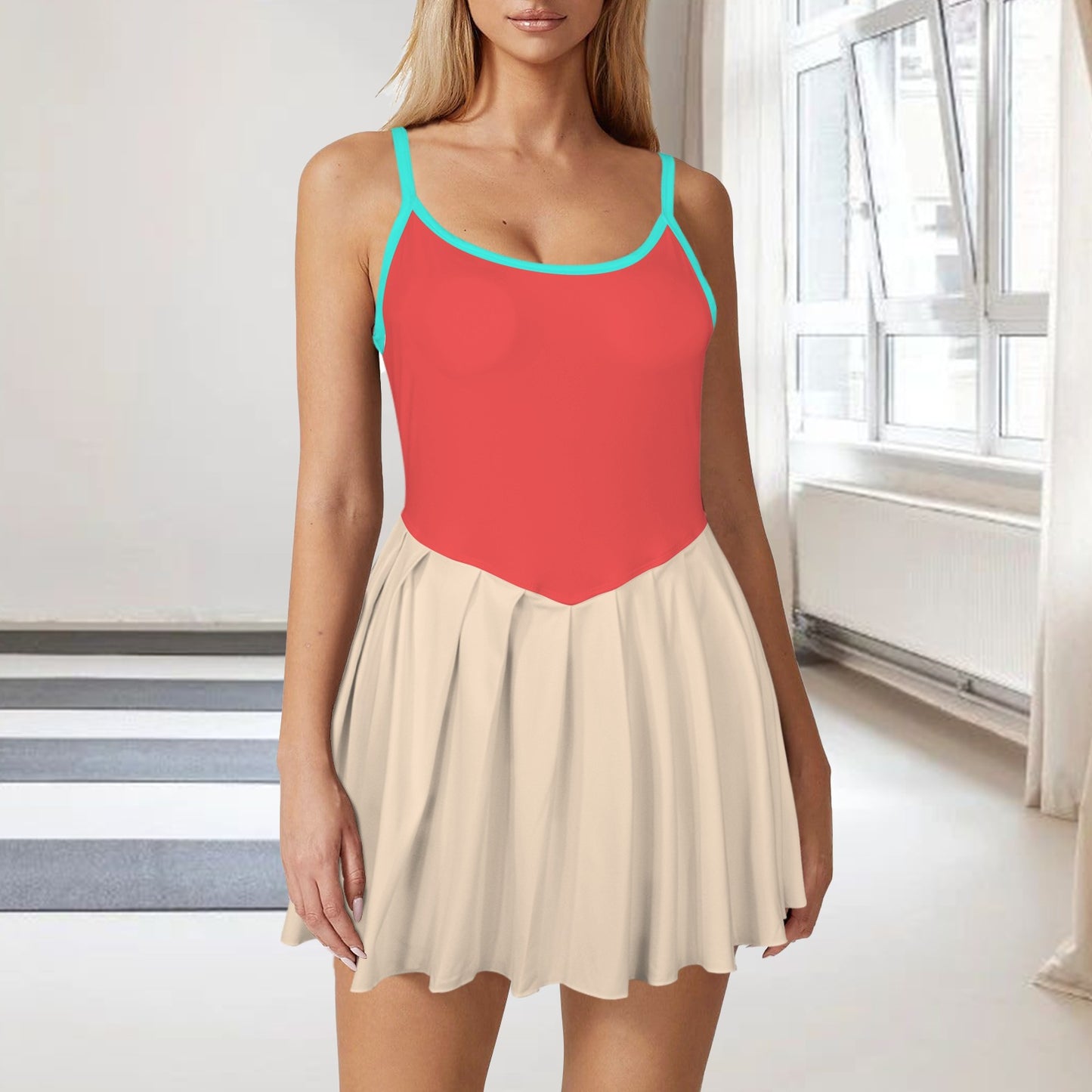 moanacc. pleat active dress