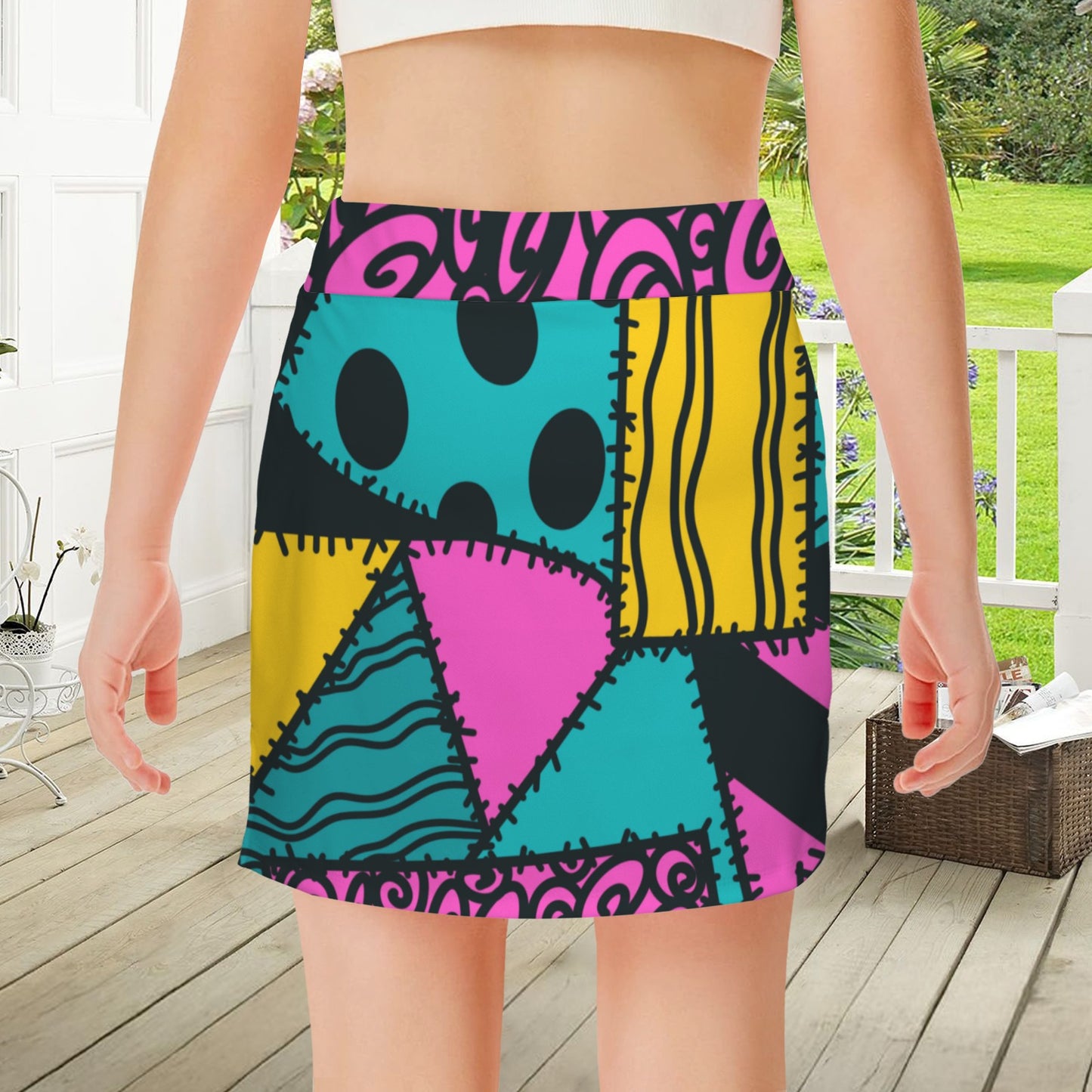 sally. girls athletic skirt