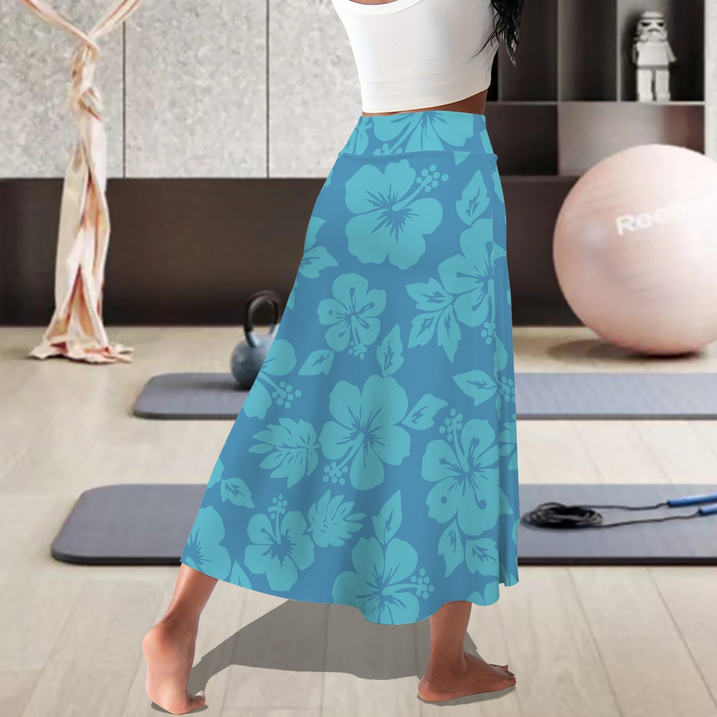 stitchflower. midi skort