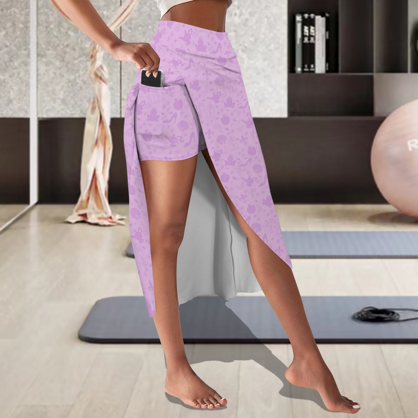 iconspurple. midi skort