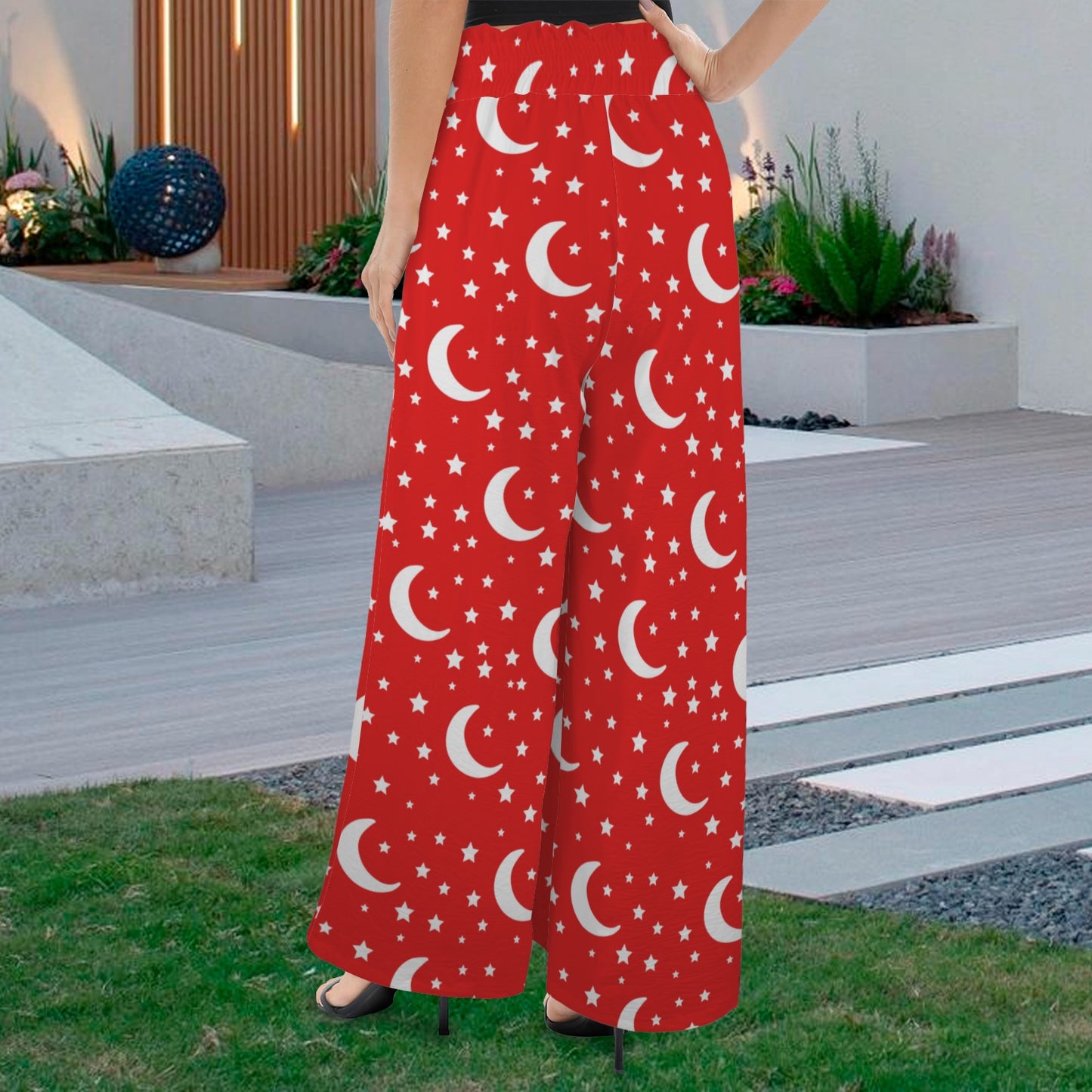 sorcererred. wide leg