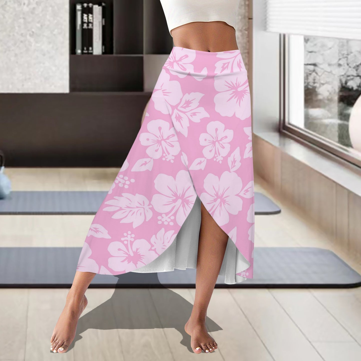 angelhibuscus. midi skort