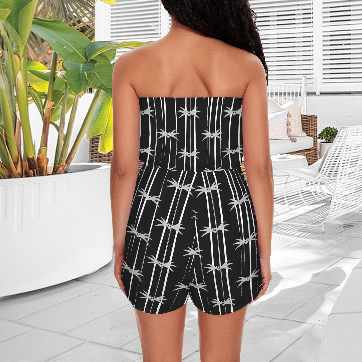 jackskellington. strapless romper