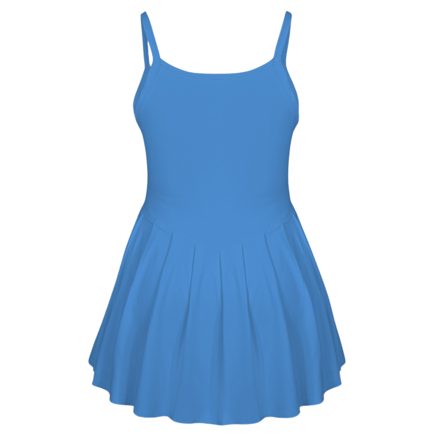 Six Two Six Blue Pleat Skirt Active Dress