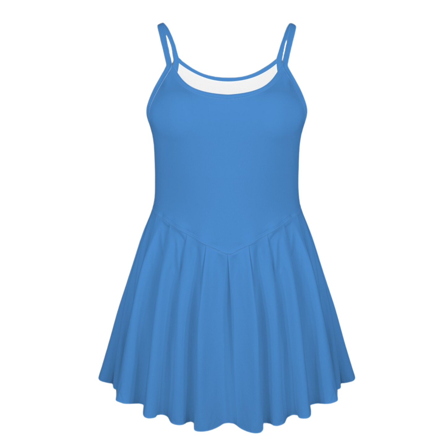 Six Two Six Blue Pleat Skirt Active Dress