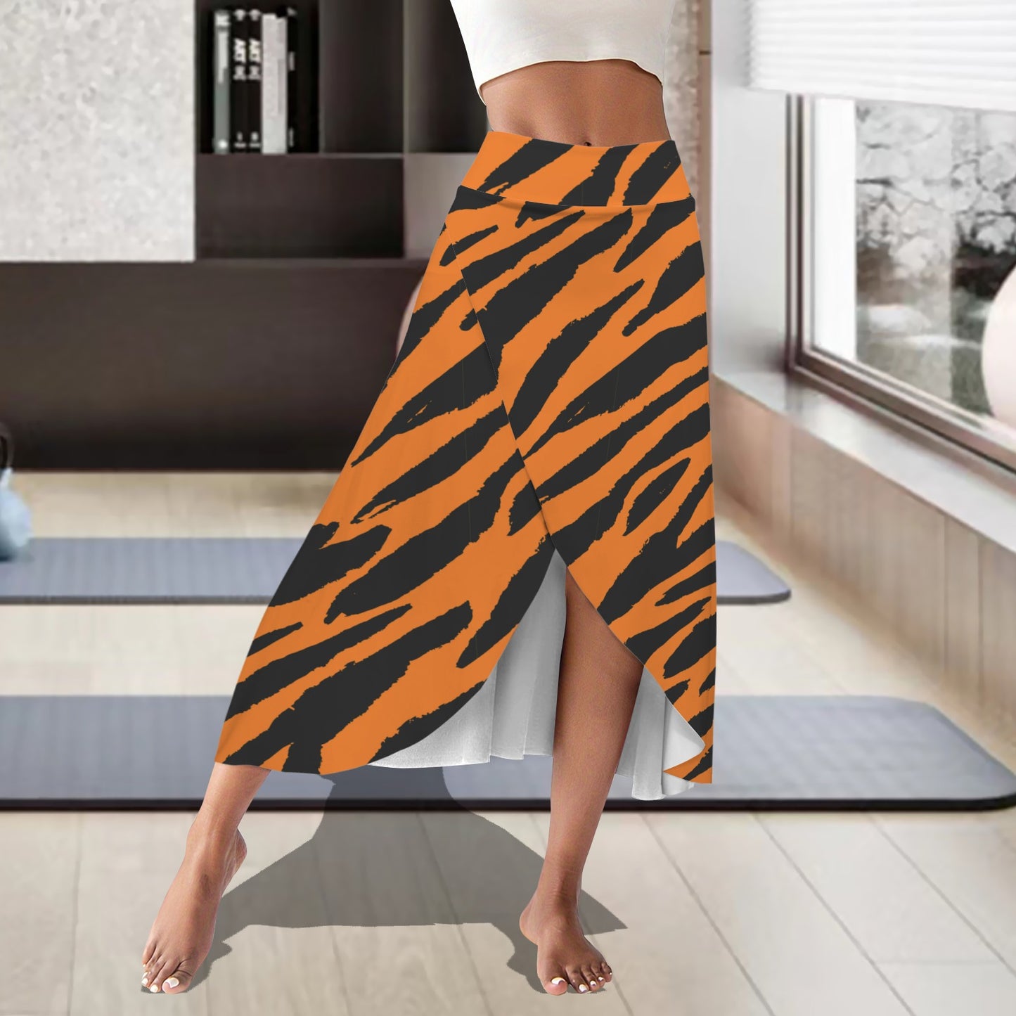 tiger. midi skort
