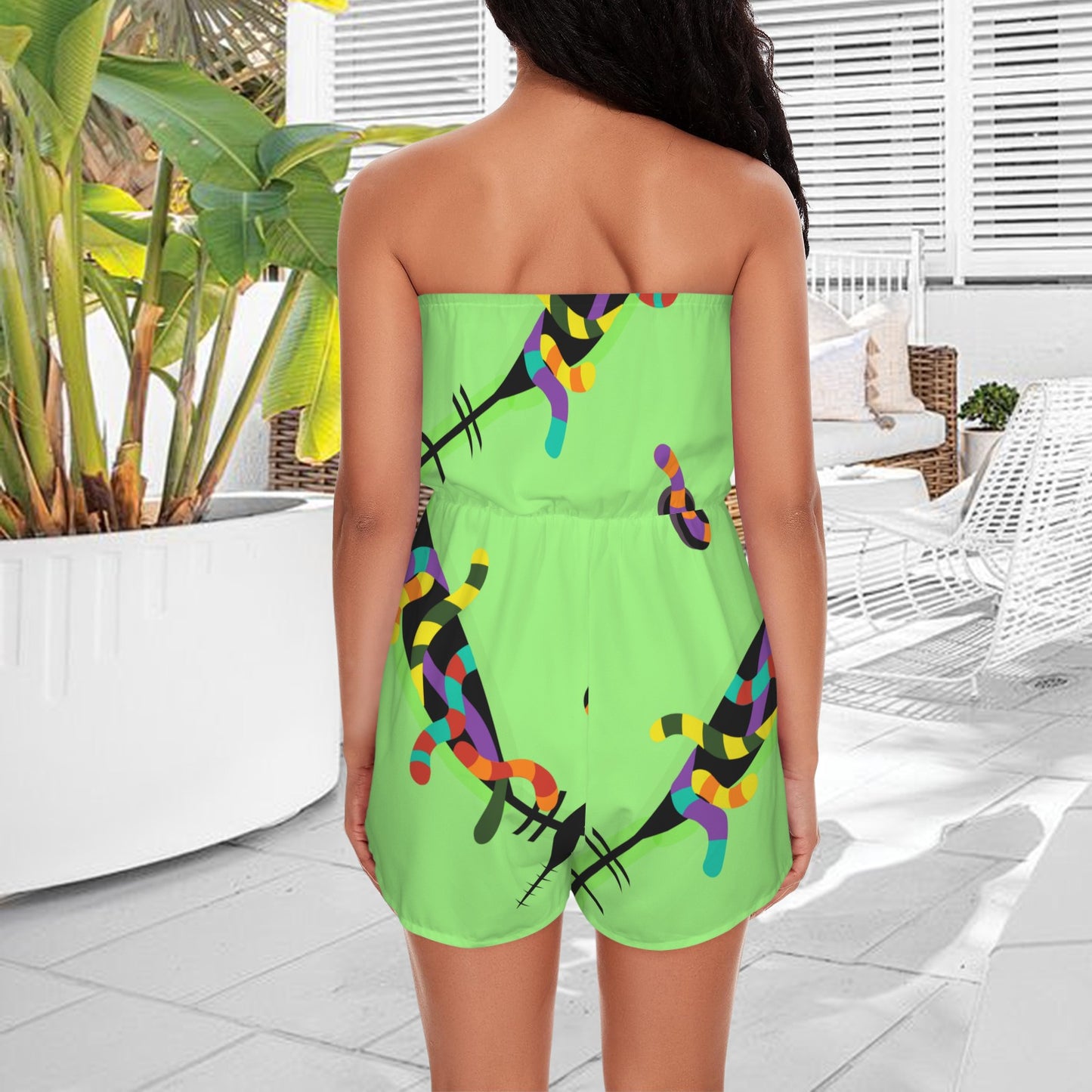 oogeebooge. strapless romper