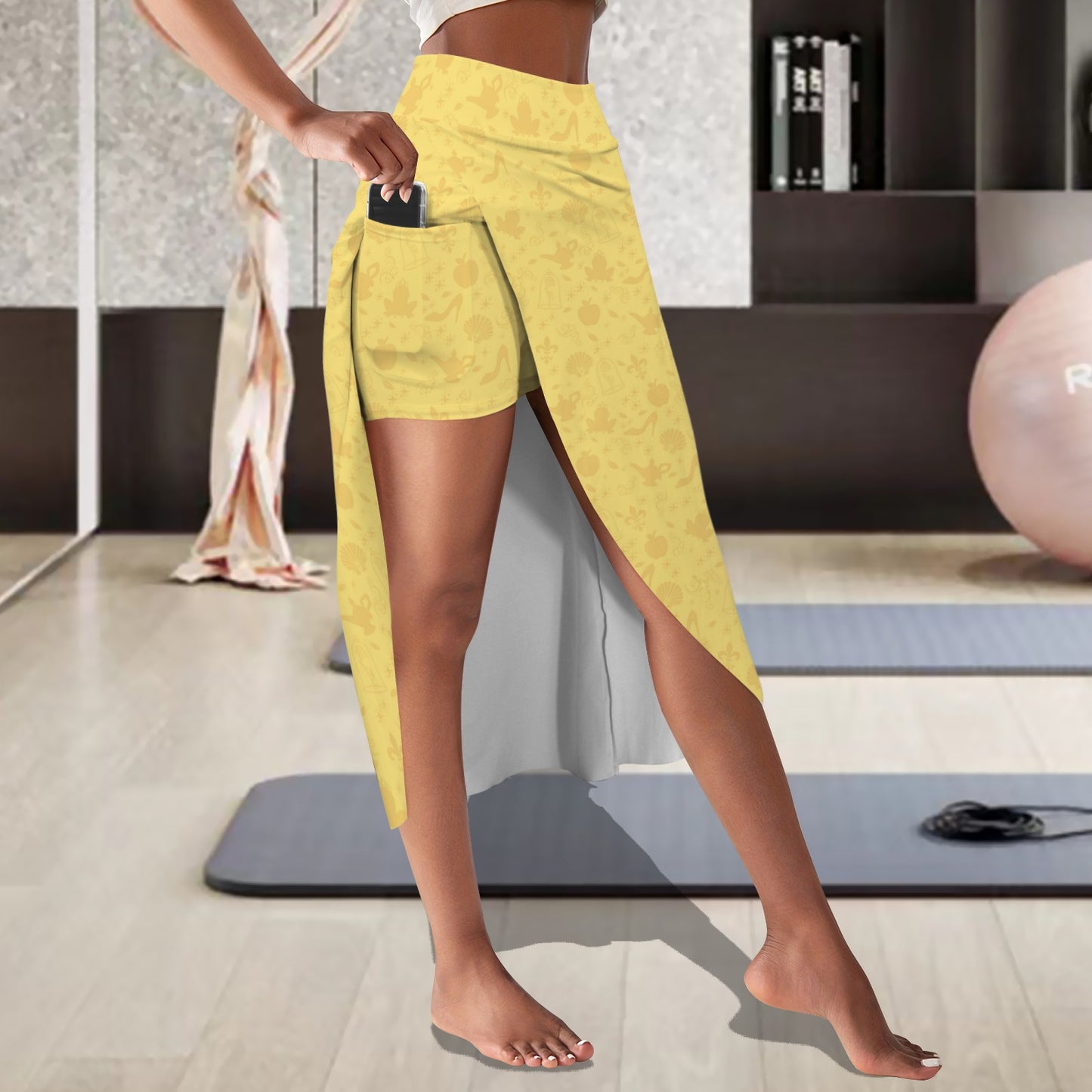 iconsyellow. midi skort