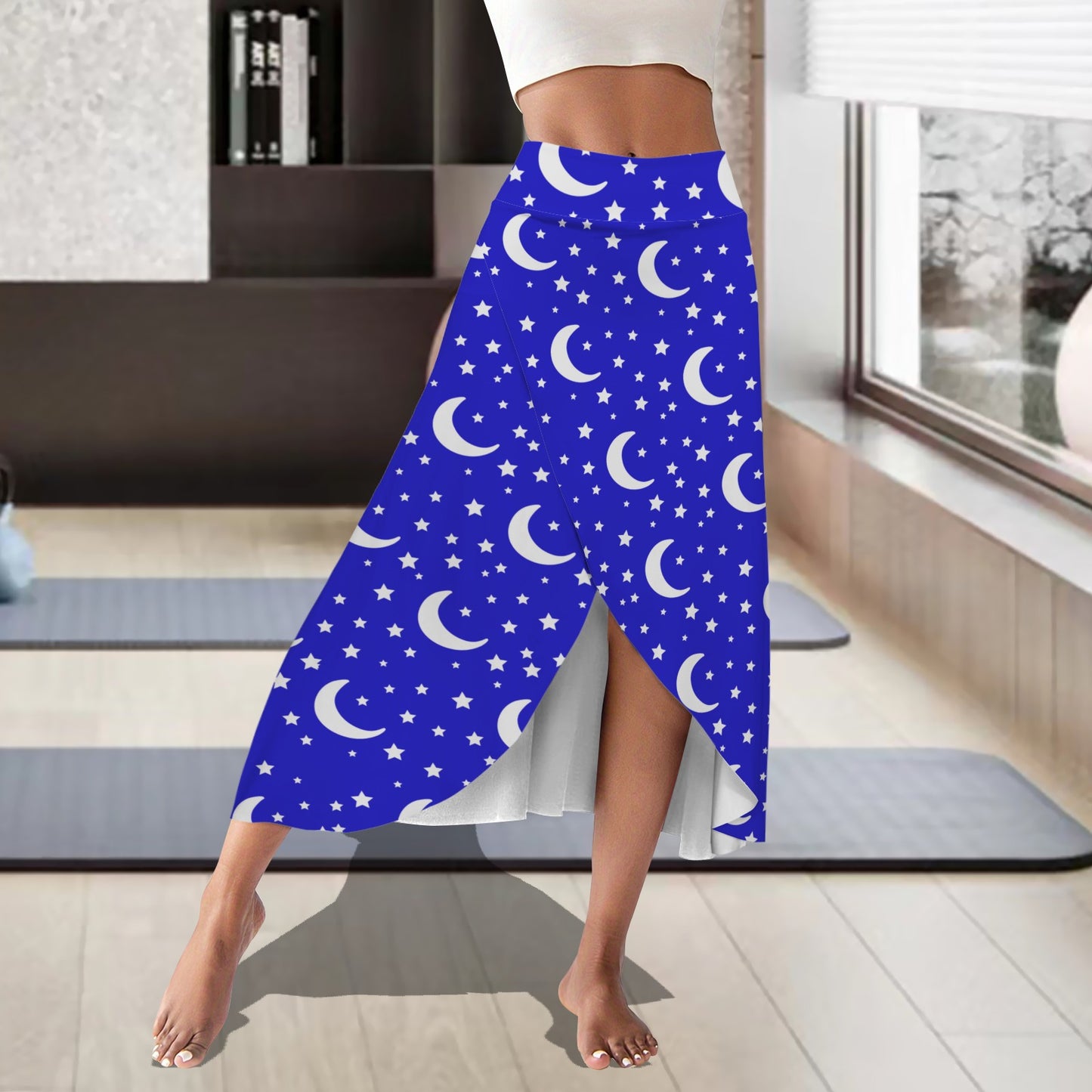 sorcererblue. midi skort