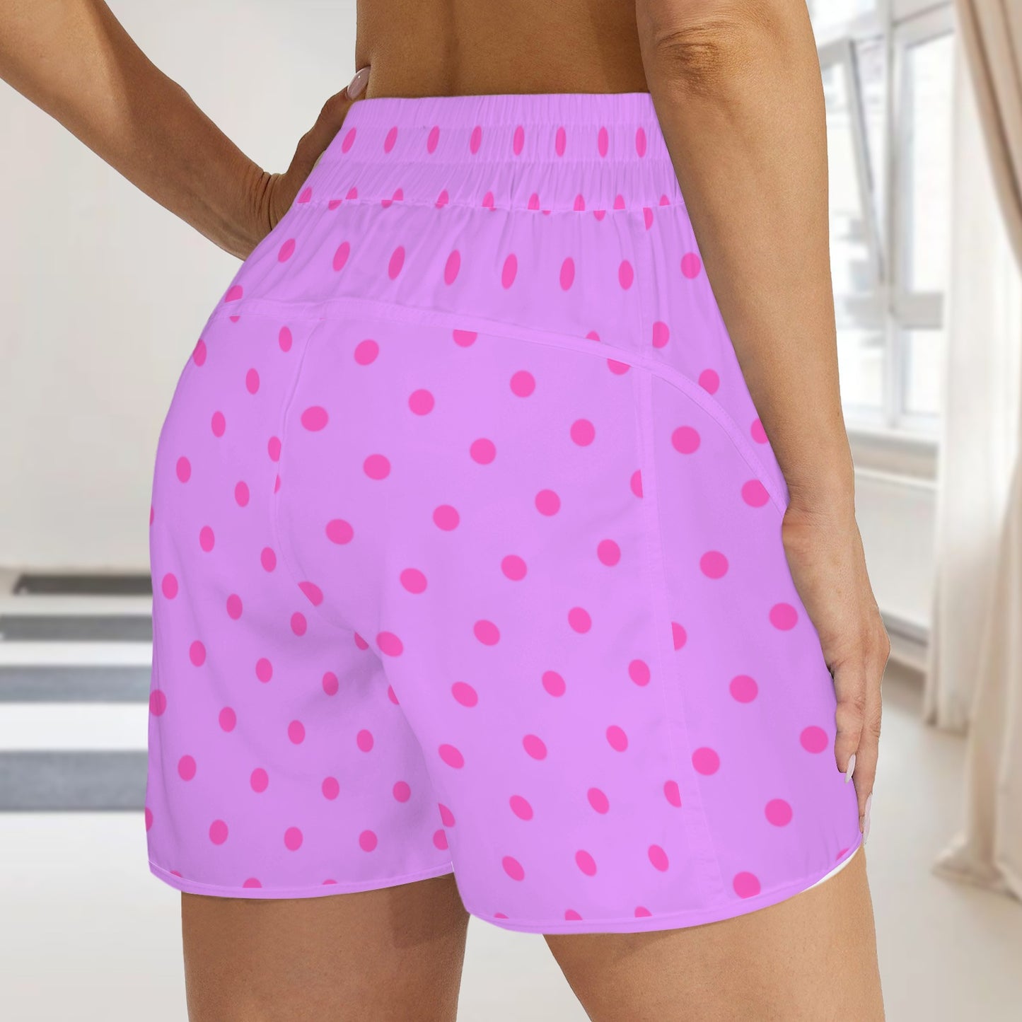 minniepurplepink. running shorts