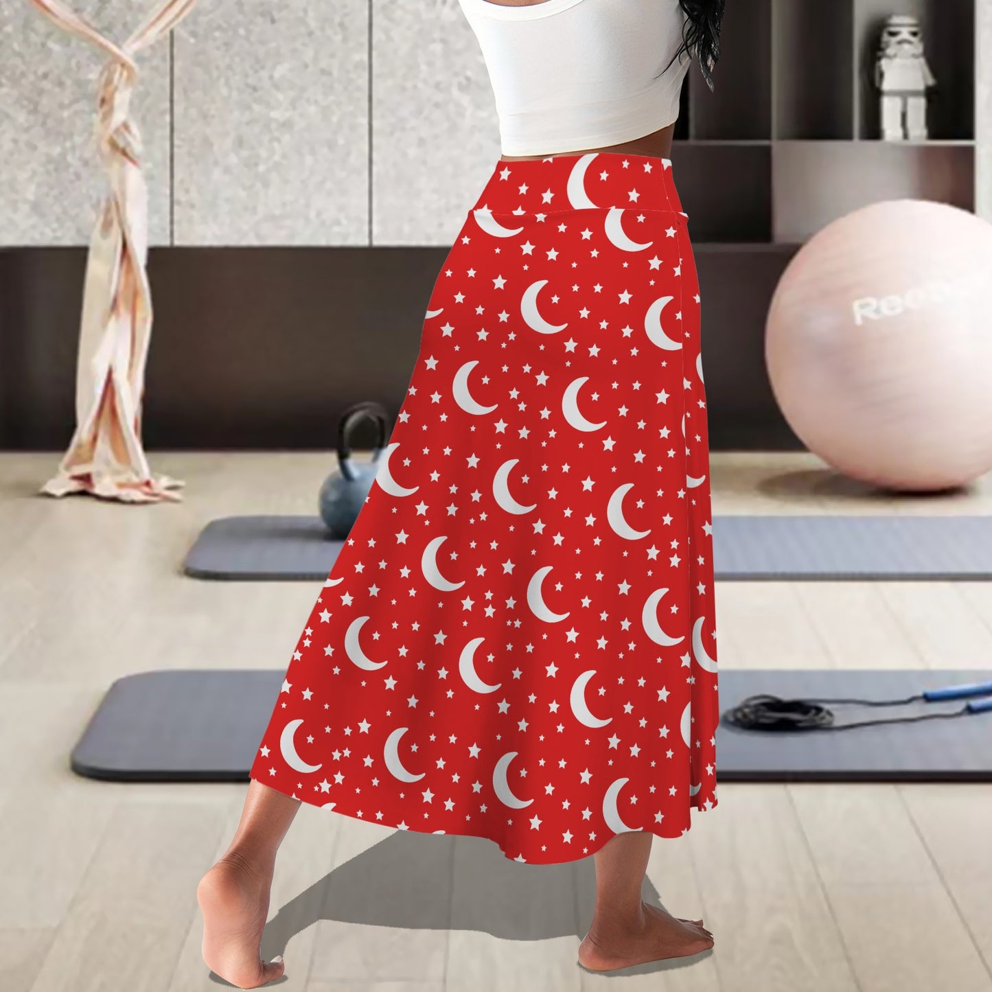 sorcererred. midi skort