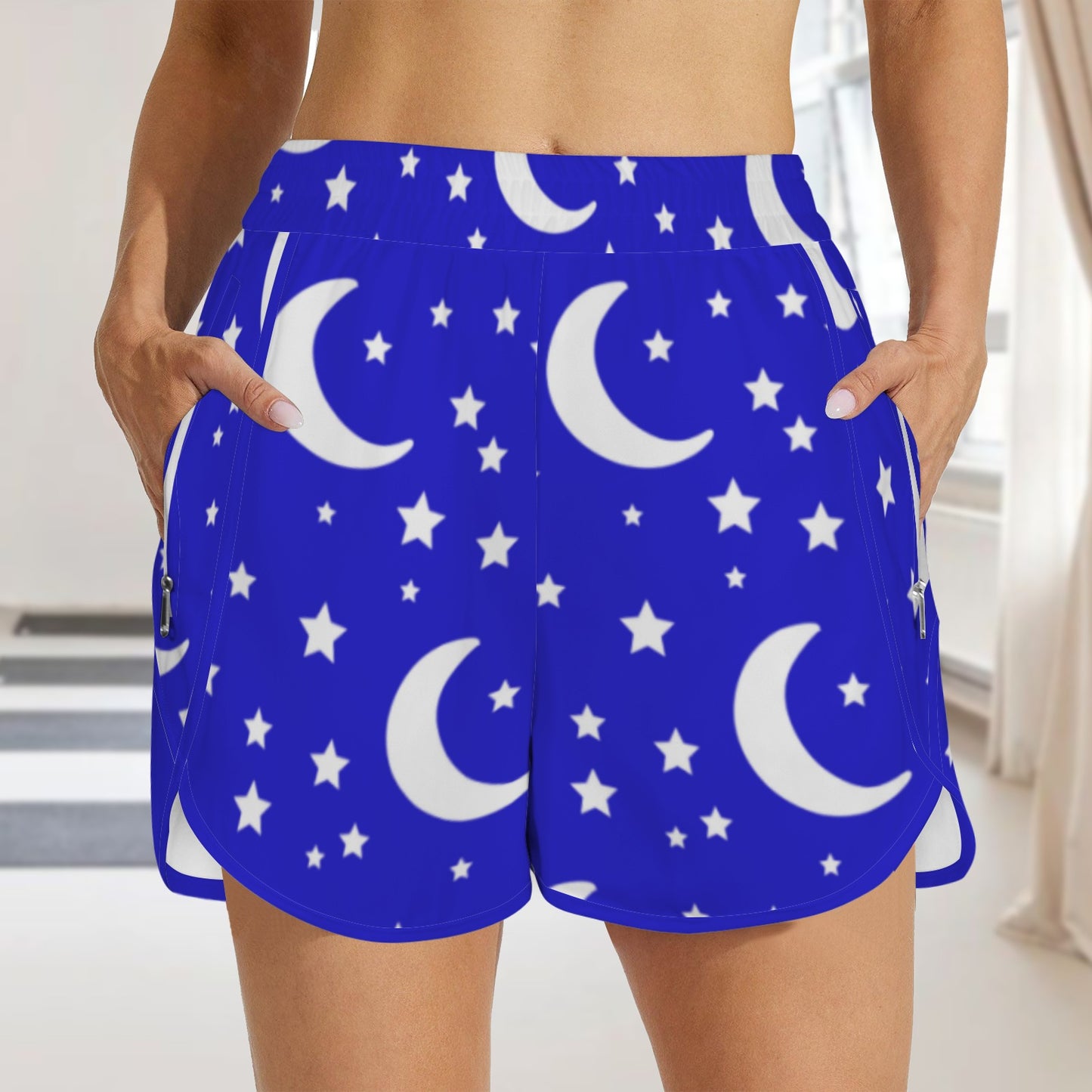 sorcererblue. running shorts