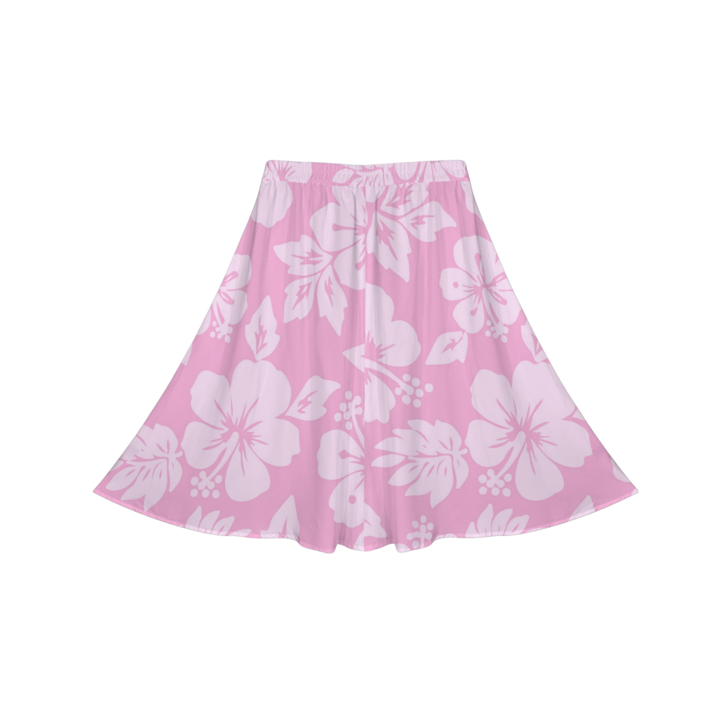 Ohana Hibiscus Midi Skirt
