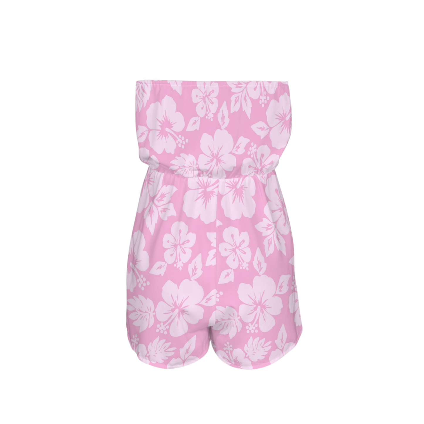 Ohana Hibiscus Strapless Romper