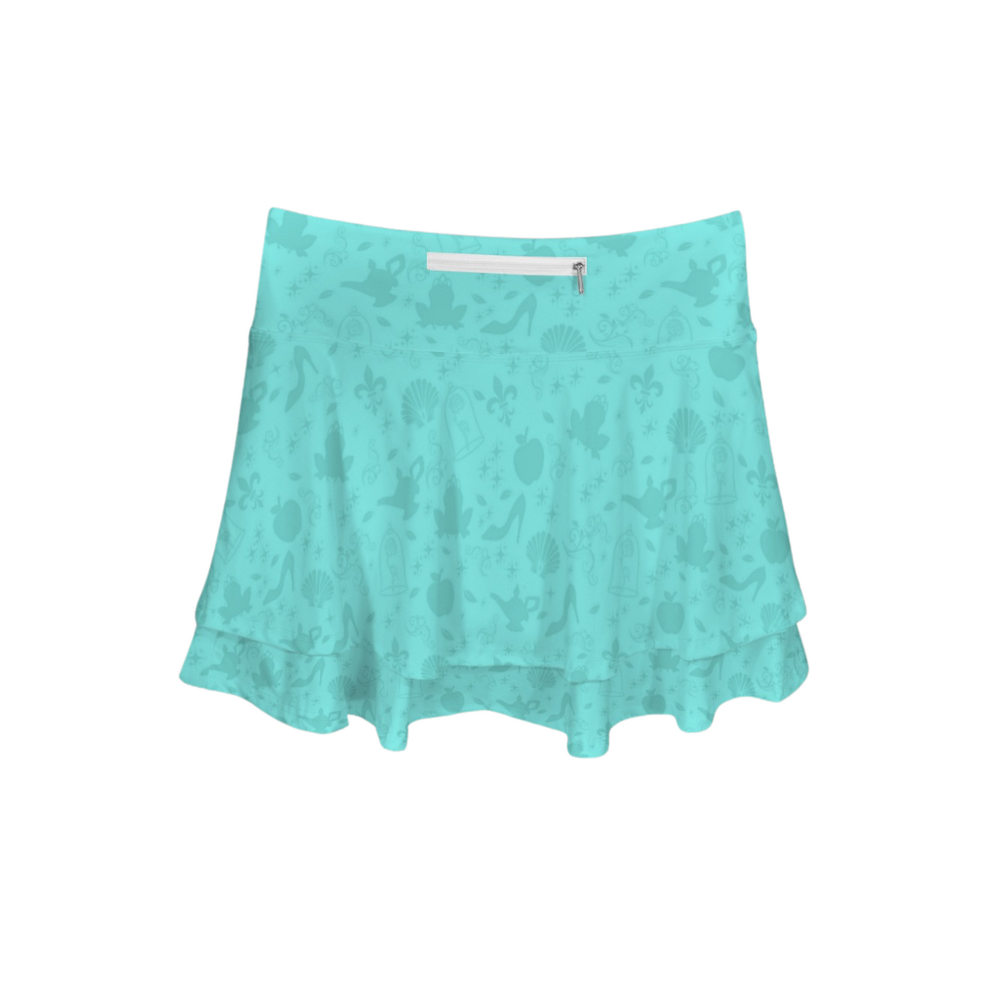 Princess Icons Ruffle Active Skort