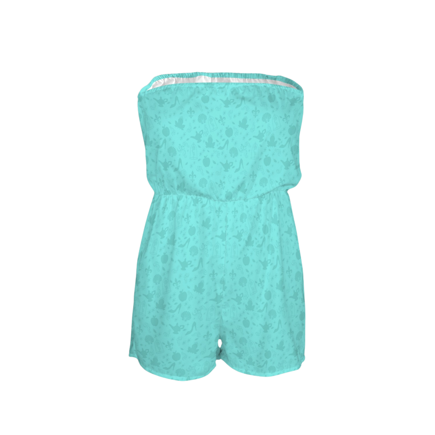 Princess Icons Strapless Romper