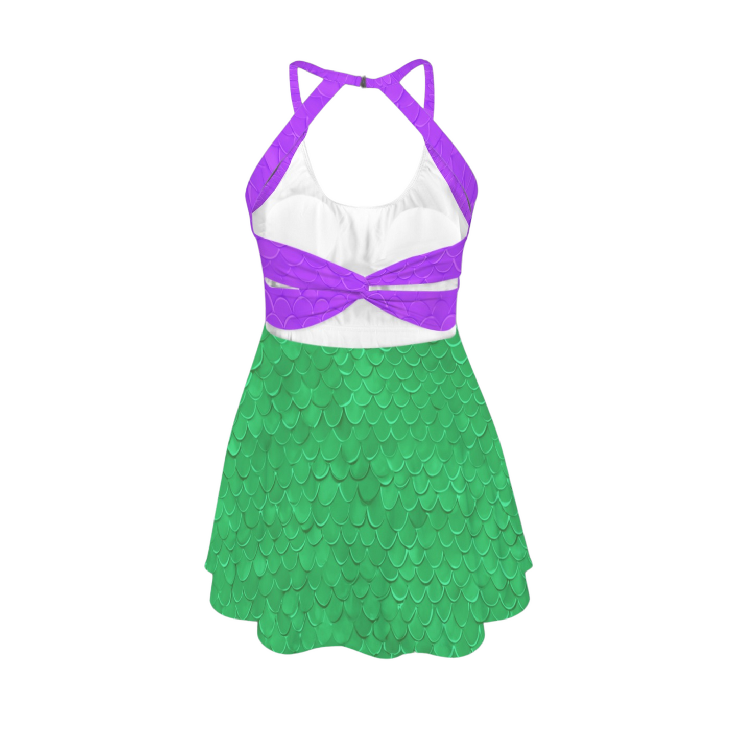 Ariel Open Back Flare Skirt Active Dress
