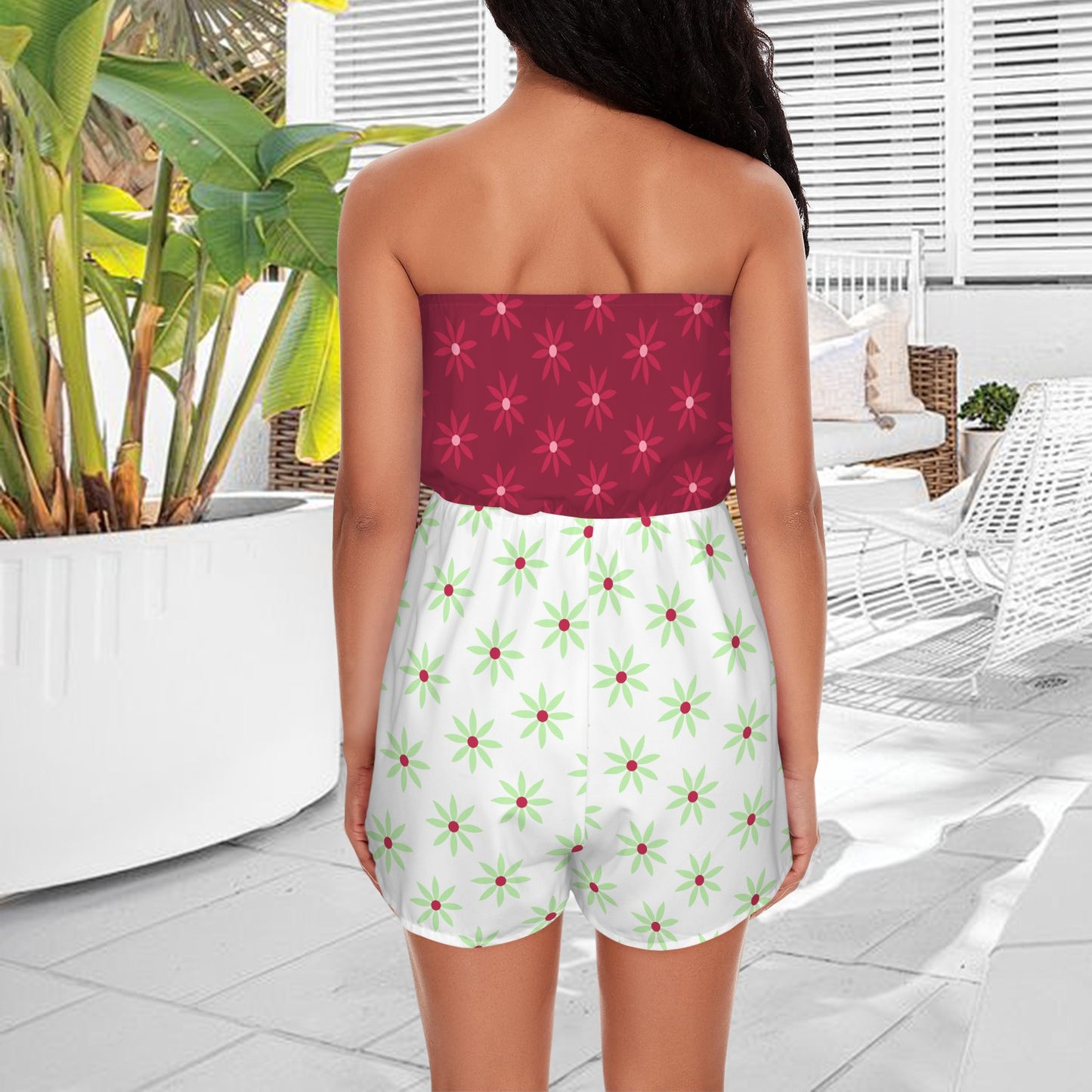 tightwalk. strapless romper