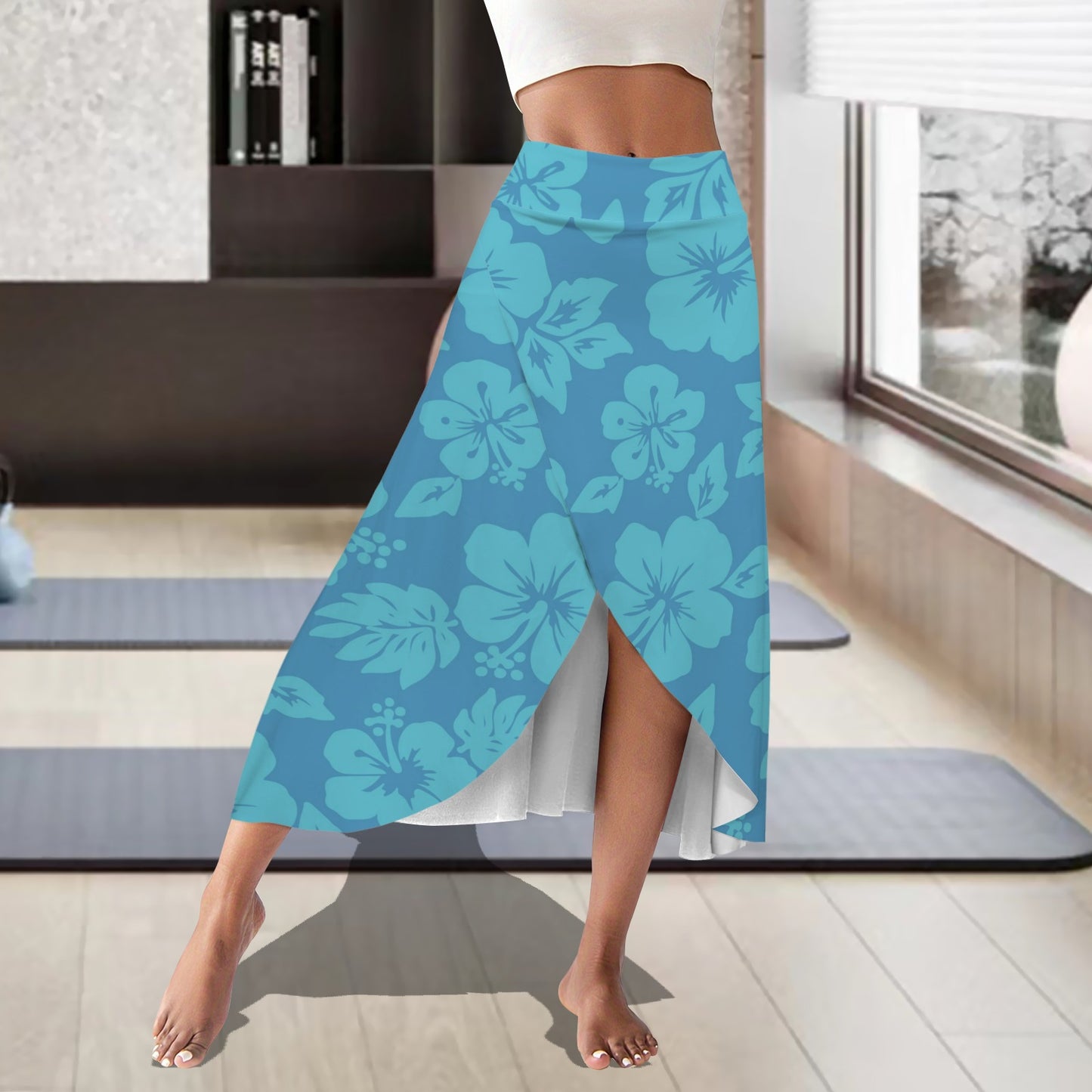 stitchflower. midi skort