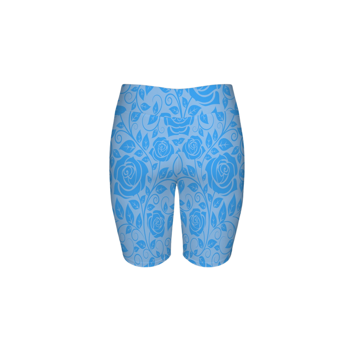 Belle Blue Bike Shorts