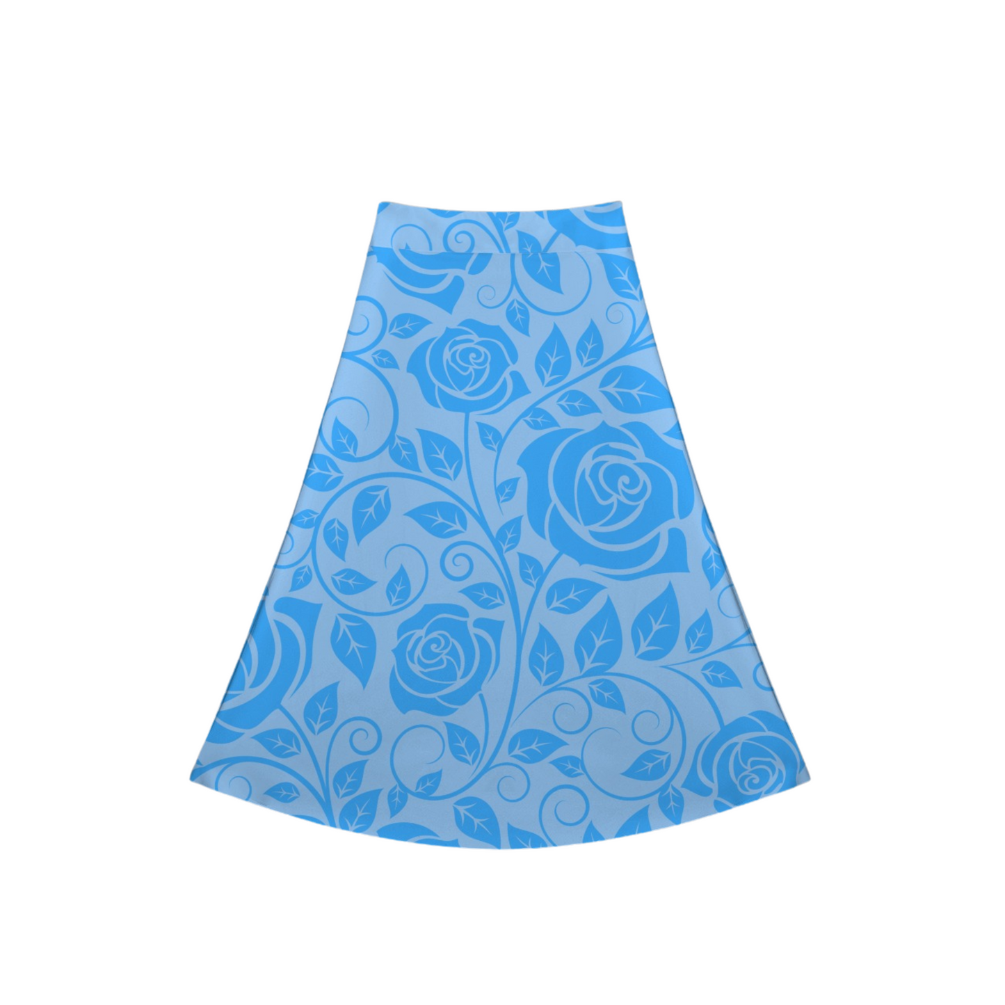 Belle Blue Crossover Midi Skort