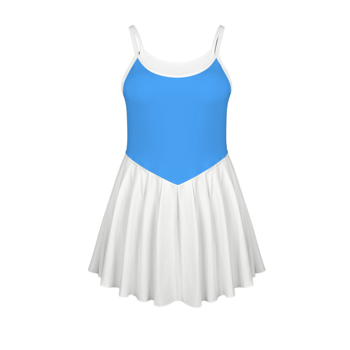 Belle Colorblock Pleat Skirt Active Dress