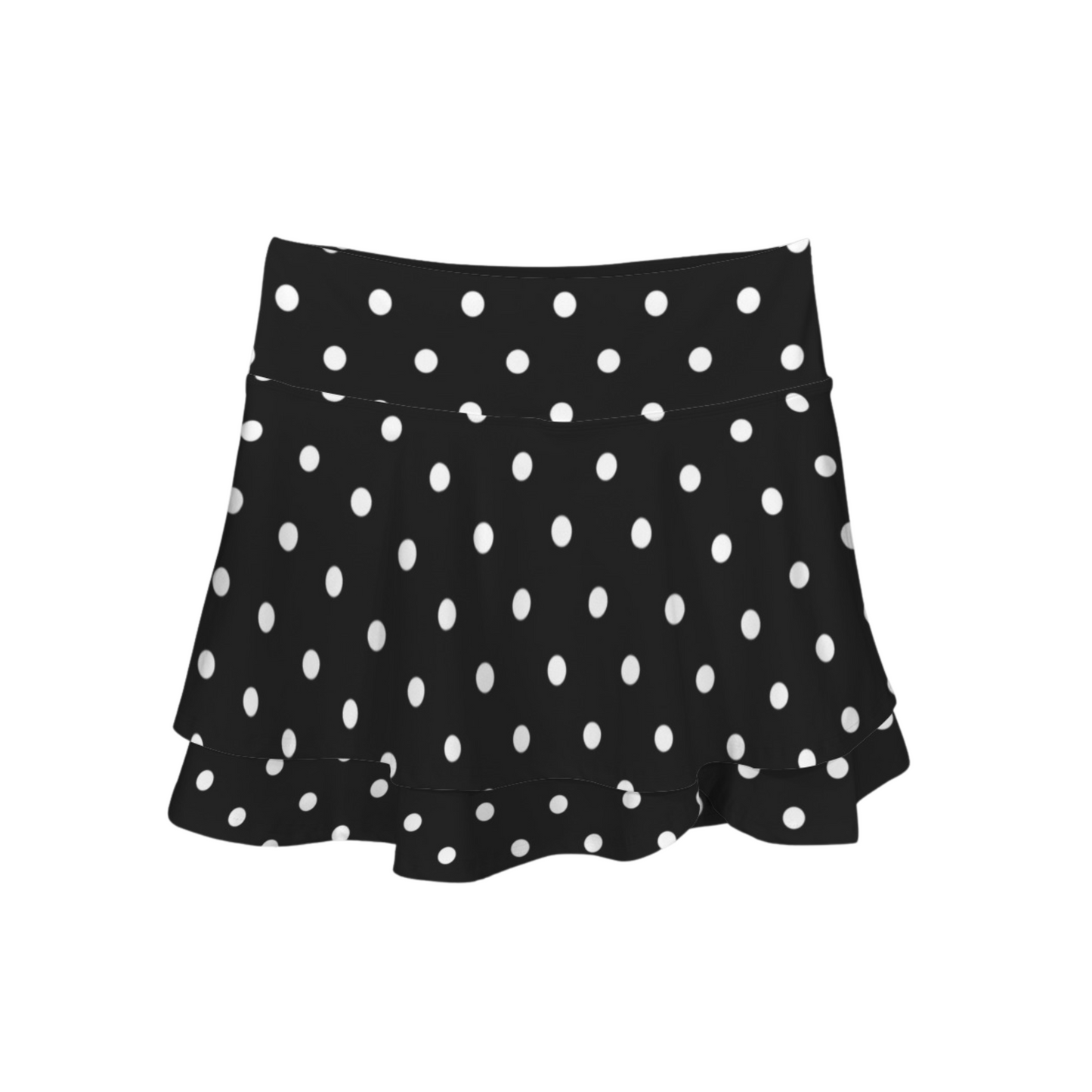 Minnie Dots Ruffle Active Skort