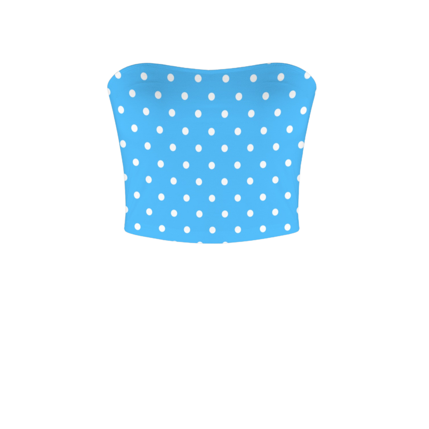 Minnie Dots Crop Tube Top