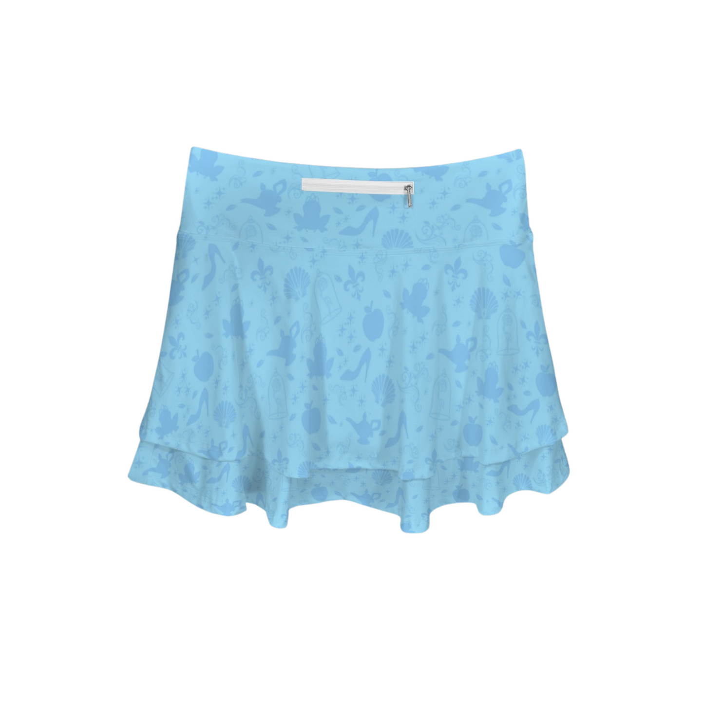 Princess Icons Ruffle Active Skort