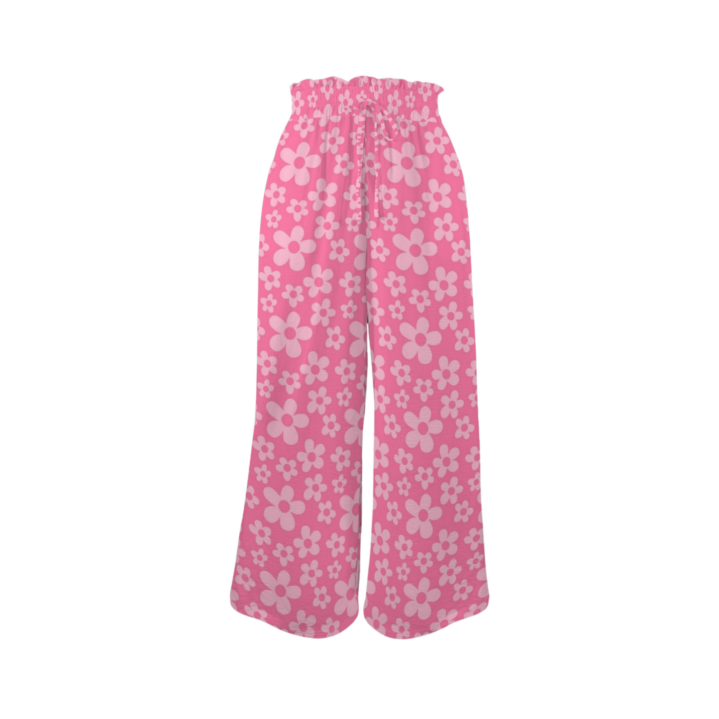 Boo Floral Wide Leg Pants