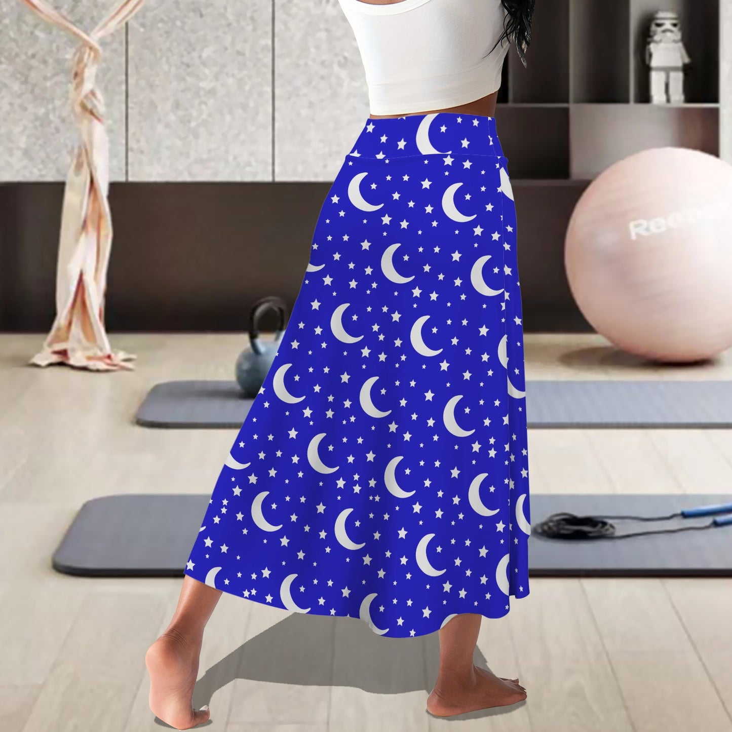sorcererblue. midi skort