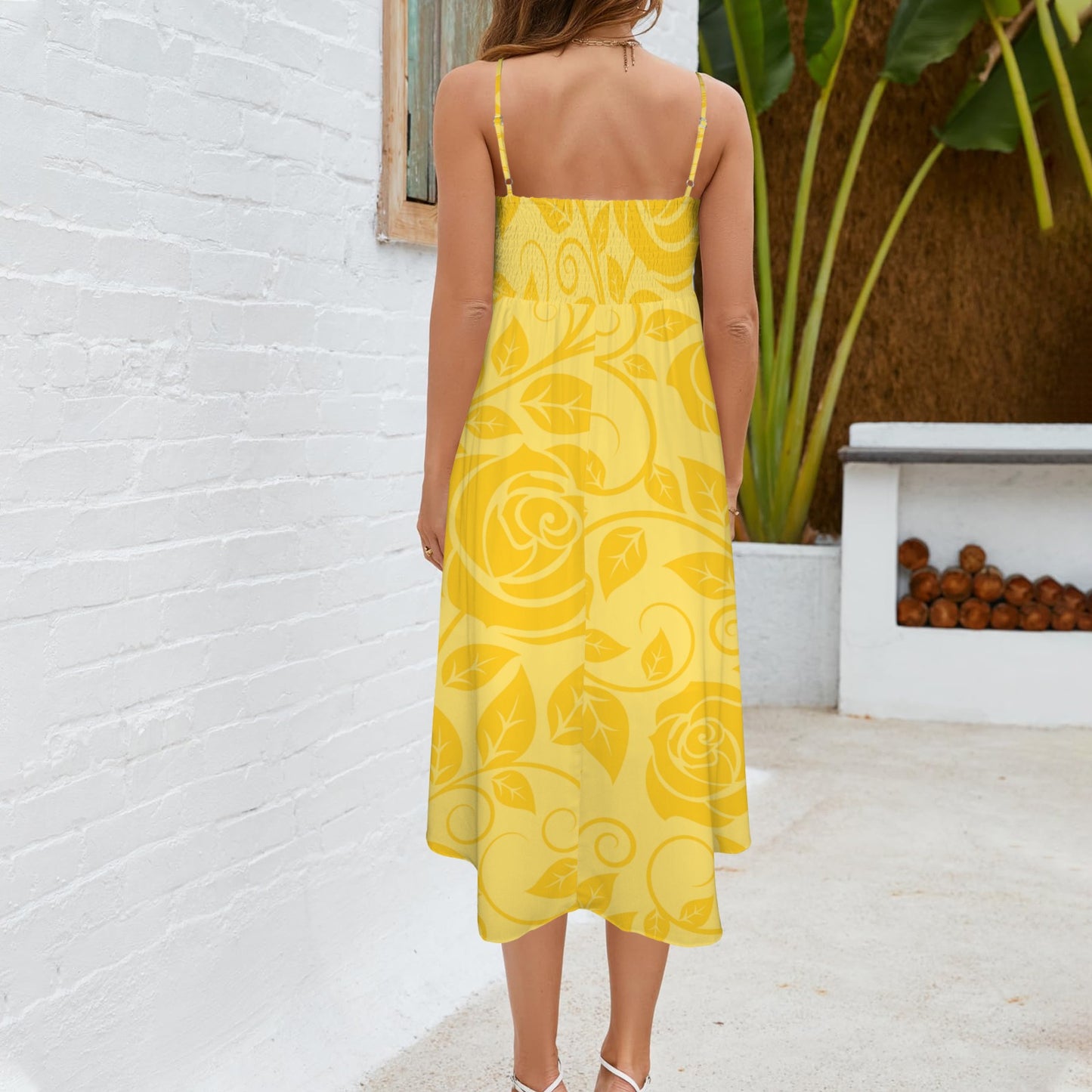 belleyellowrose. midi dress