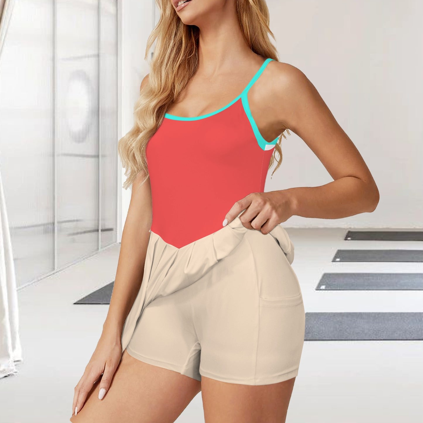 moanacc. pleat active dress