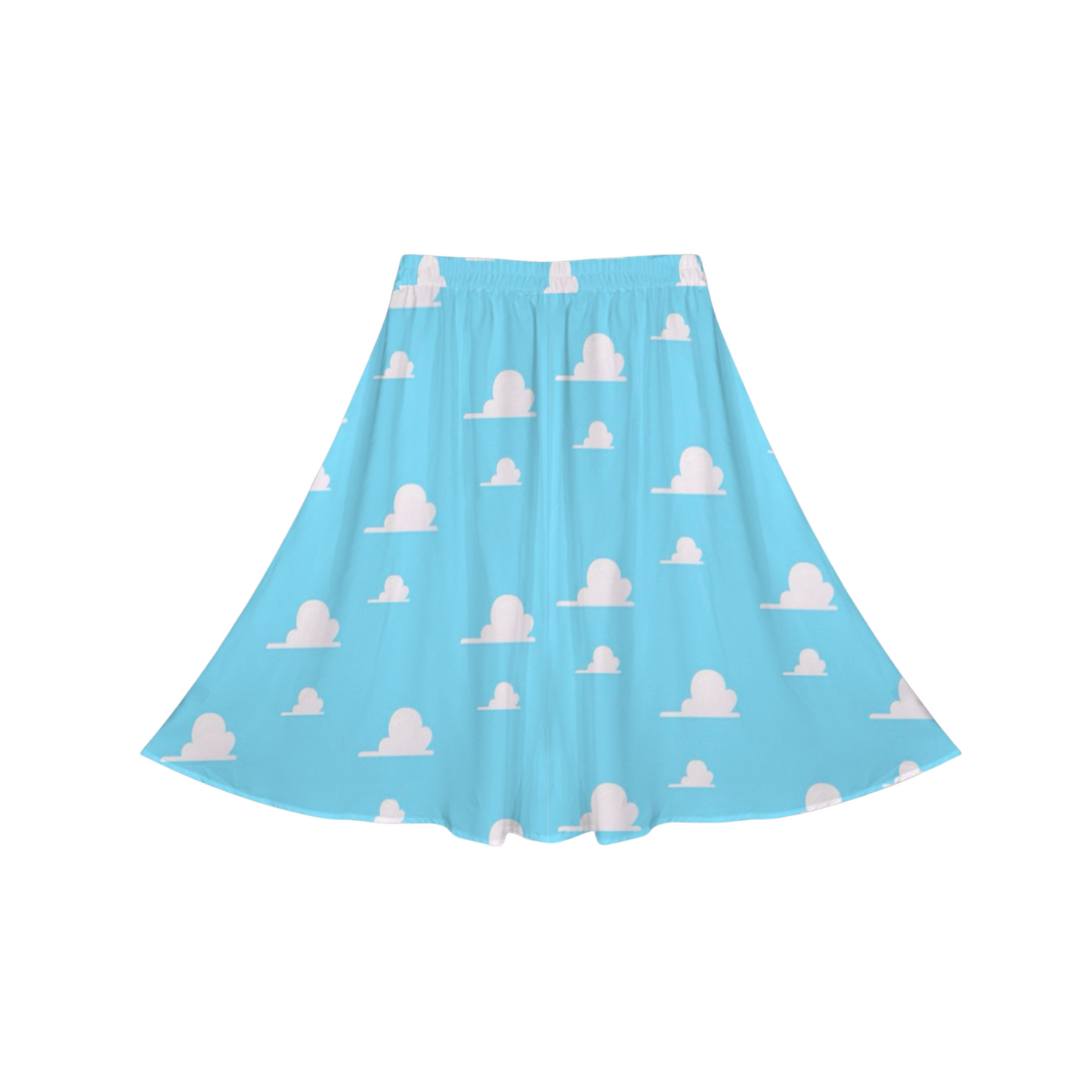 Clouds Midi Skirt