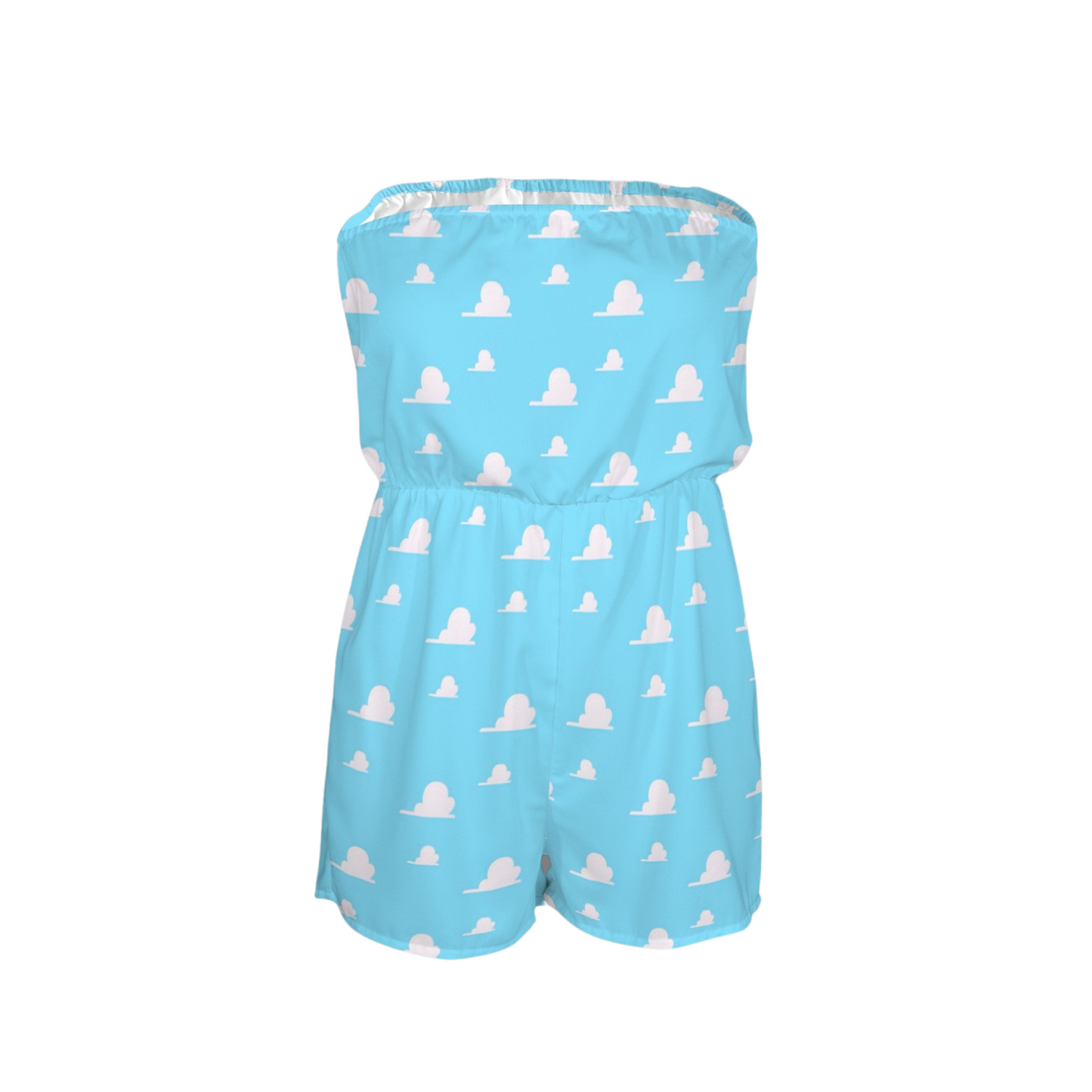 Clouds Strapless Romper