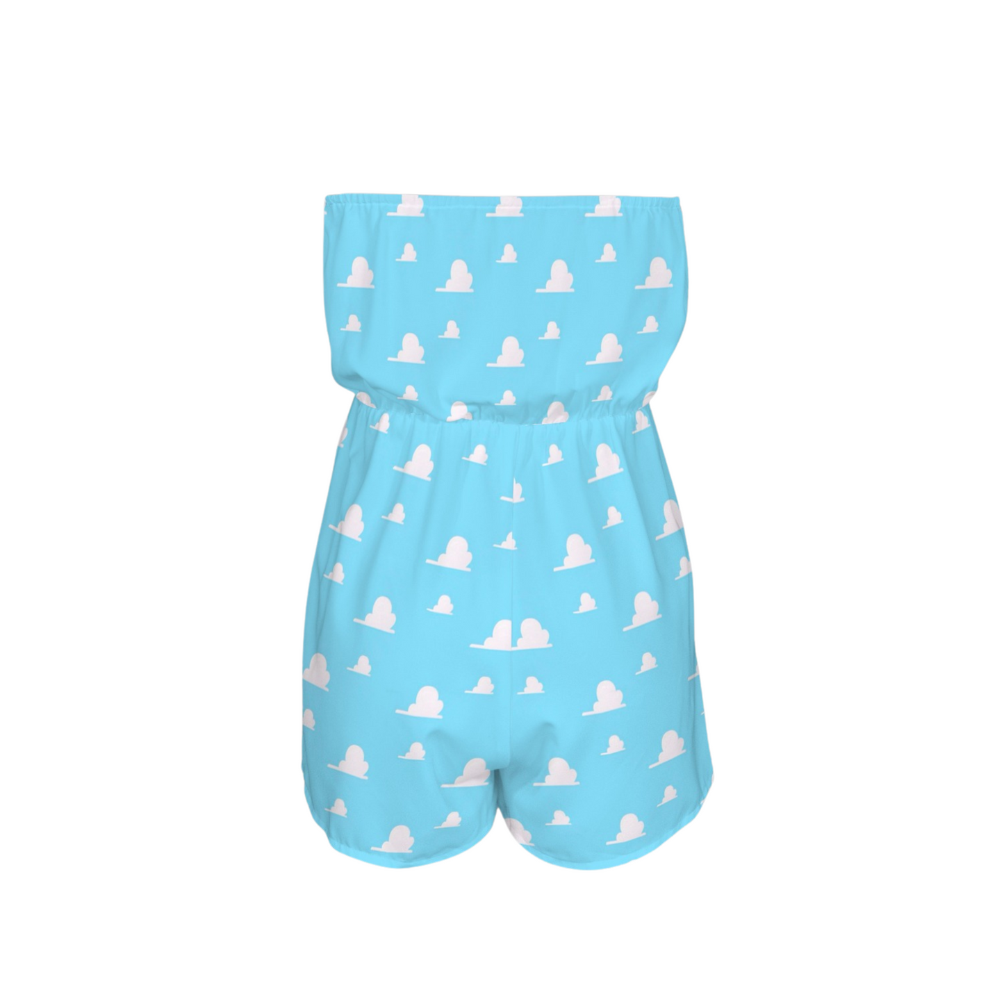 Clouds Strapless Romper