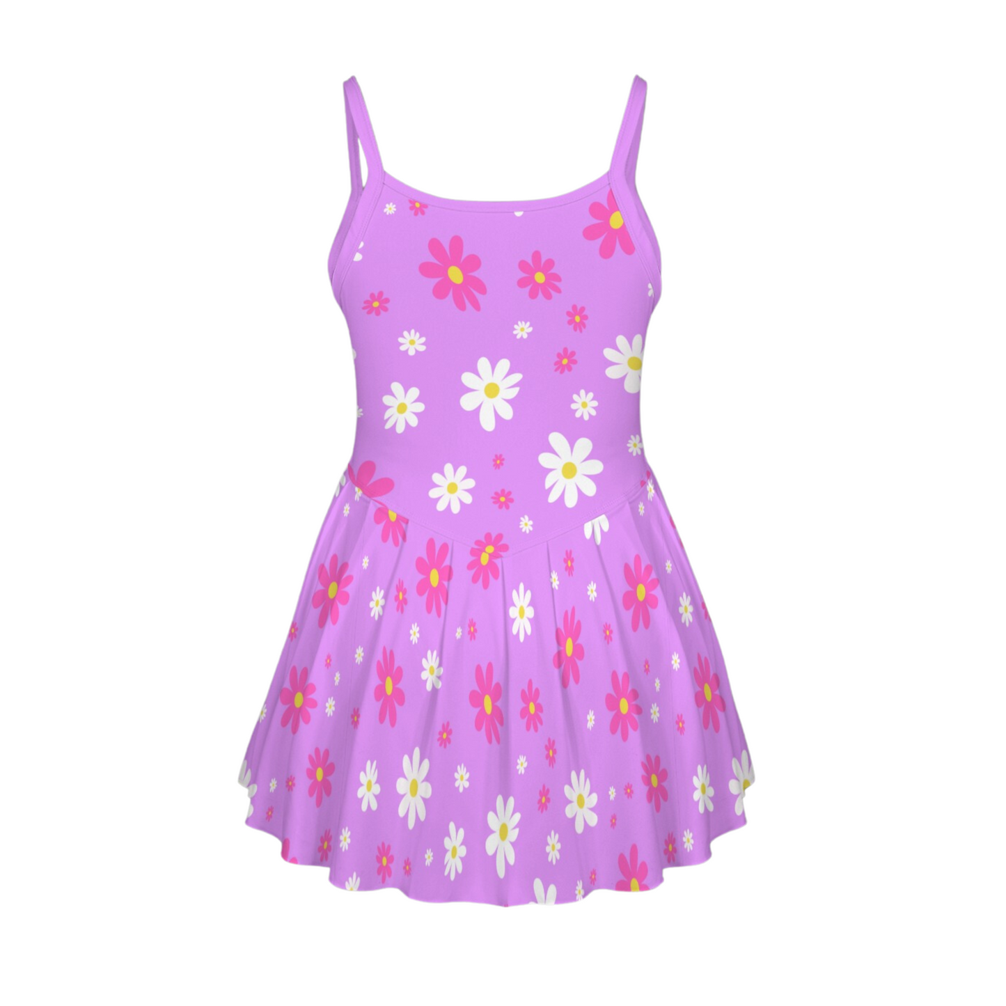 Daisy Pleat Skirt Active Dress
