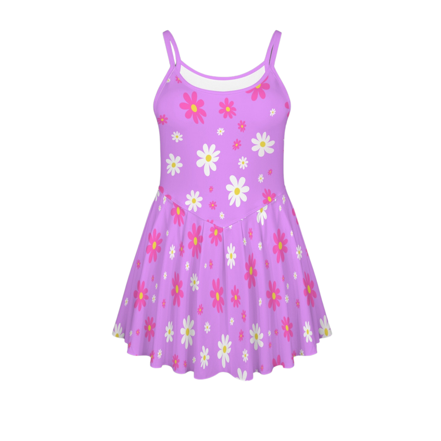 Daisy Pleat Skirt Active Dress