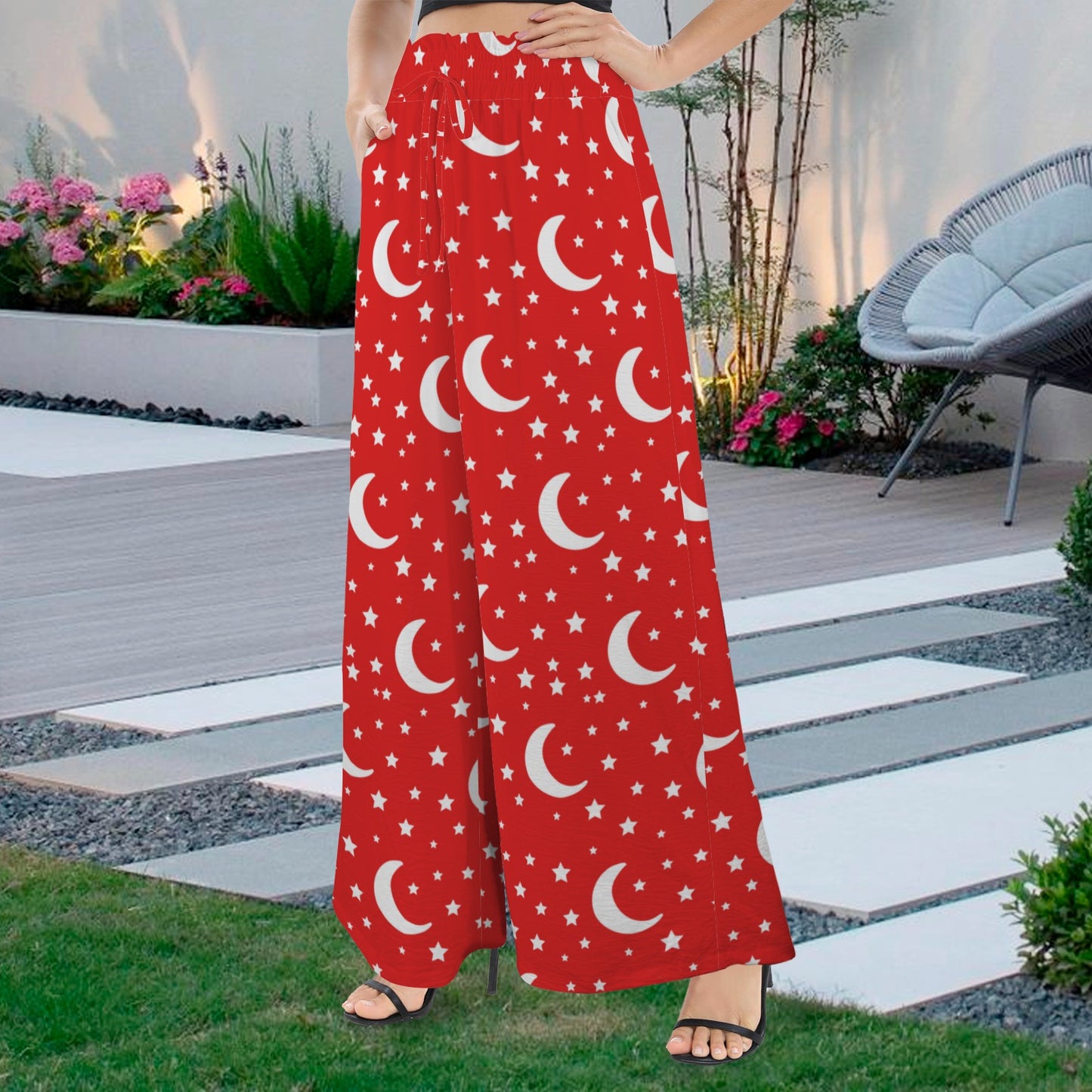 sorcererred. wide leg