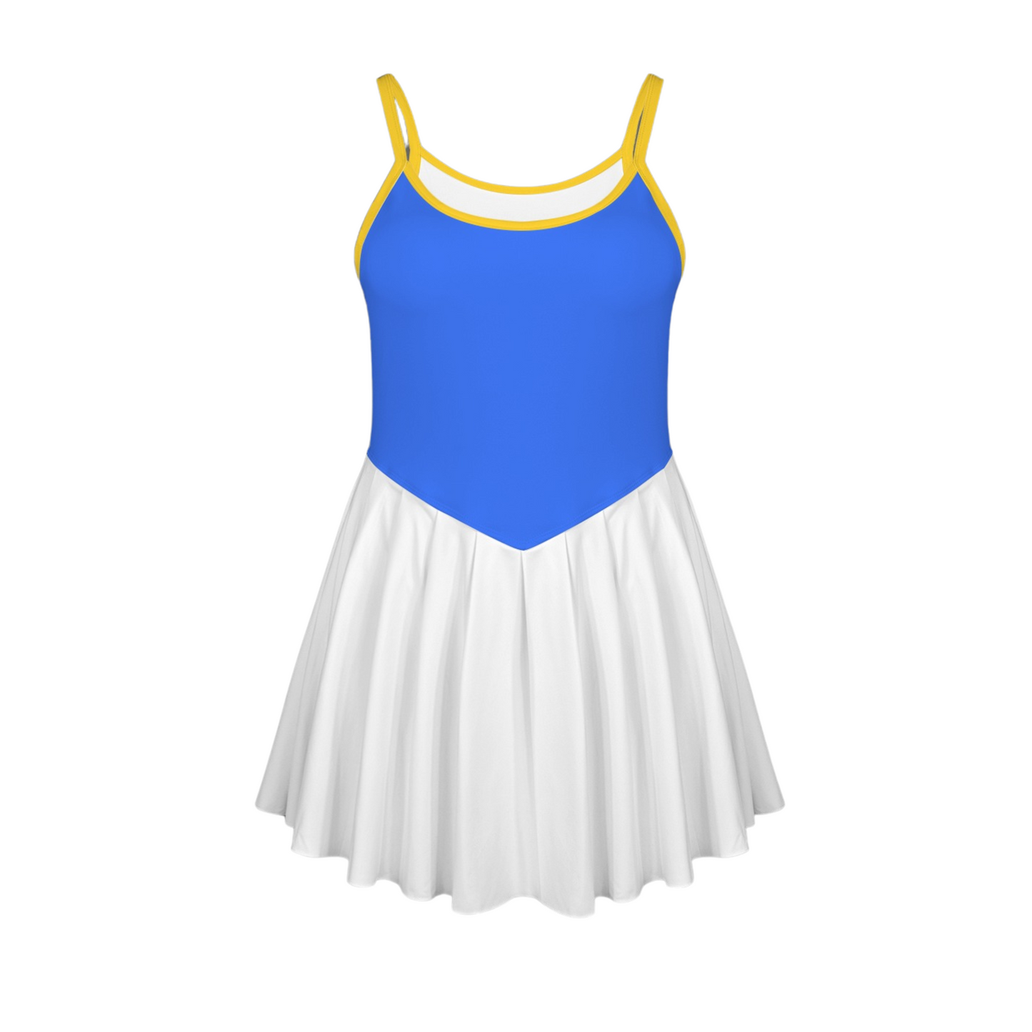 Donald Colorblock Pleat Skirt Active Dress