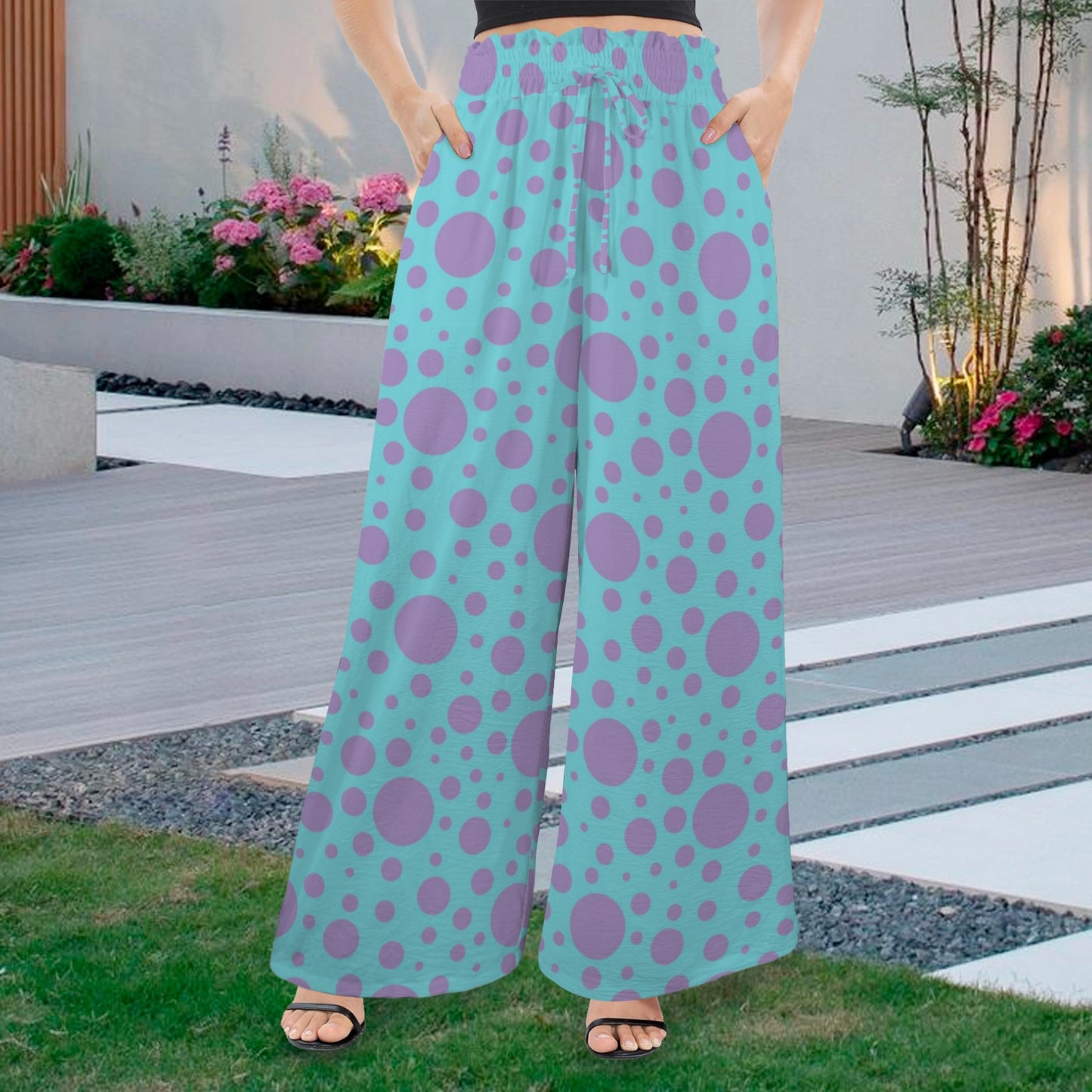 sullydots. wide leg