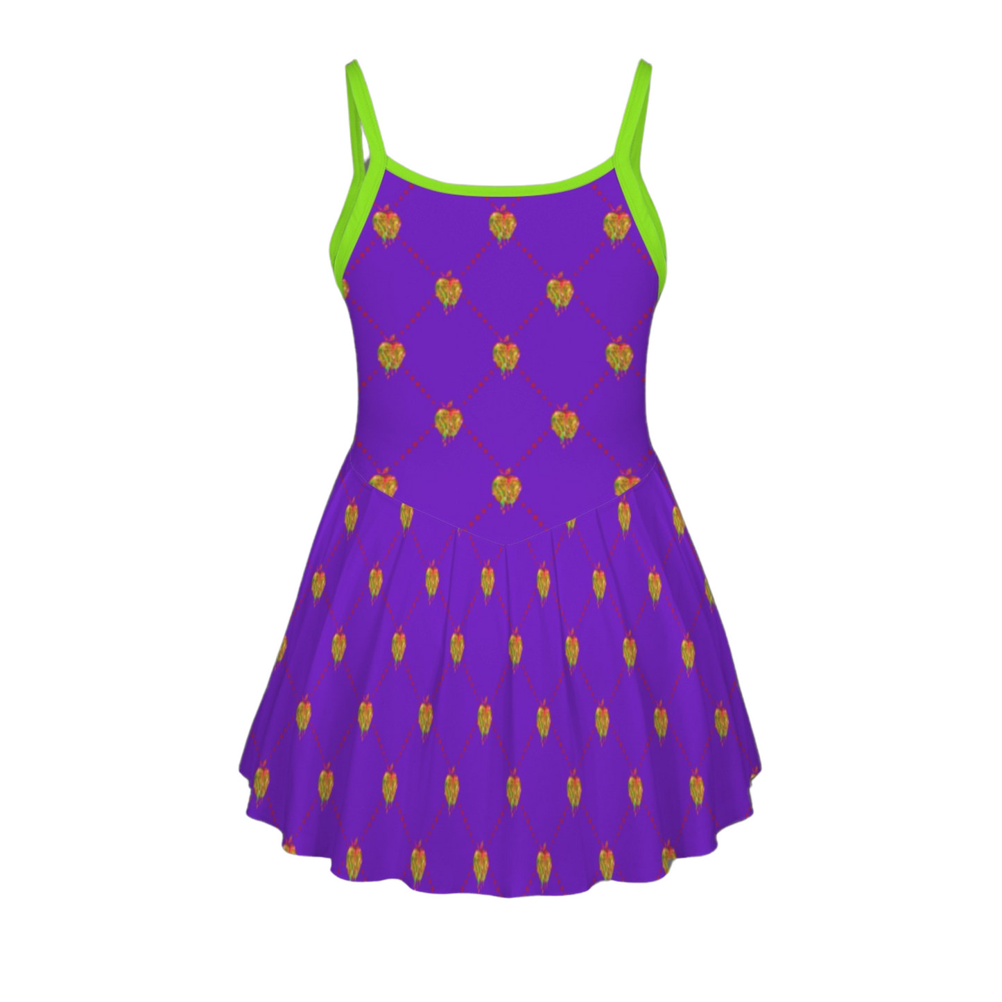 Evil Queen Pleat Skirt Active Dress