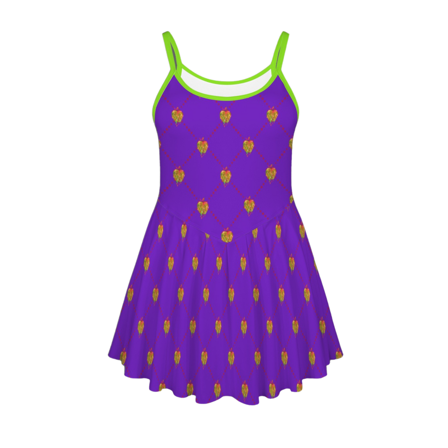 Evil Queen Pleat Skirt Active Dress