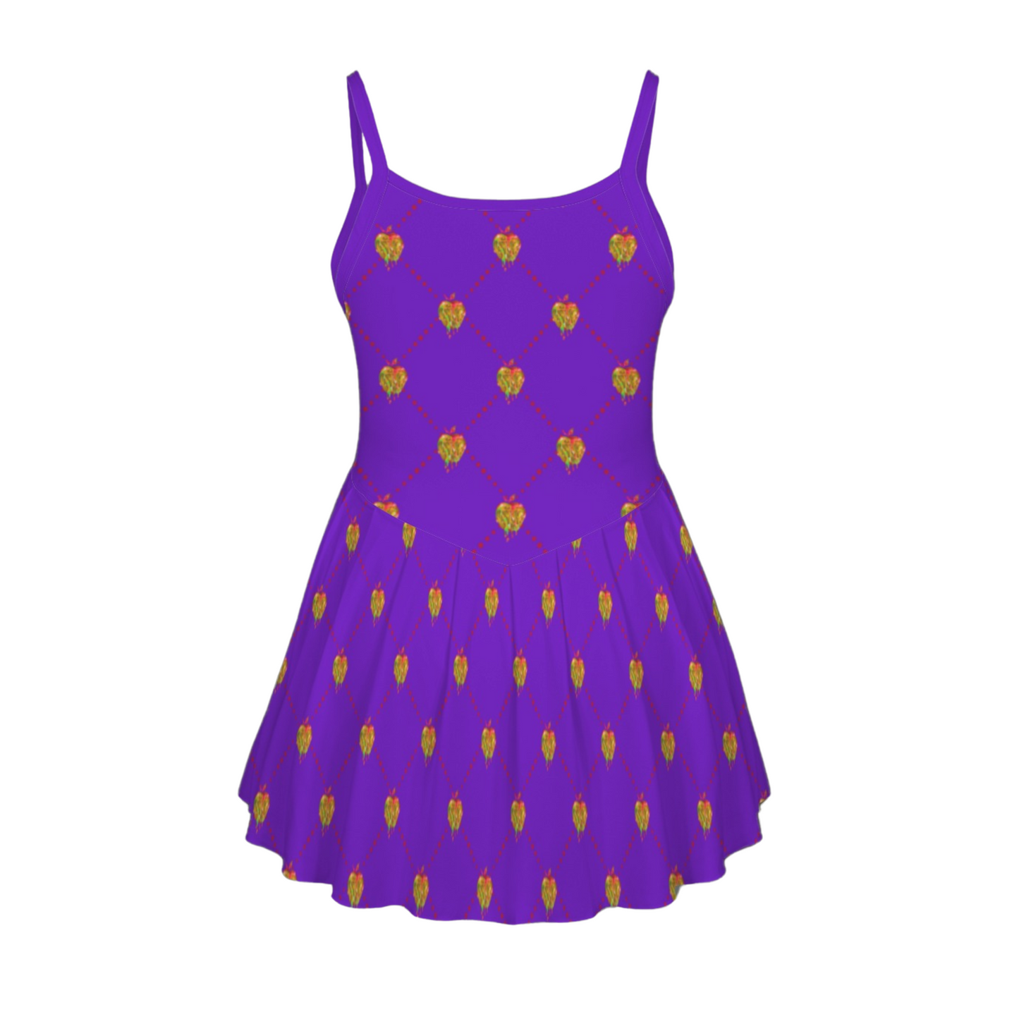 Evil Queen Pleat Skirt Active Dress
