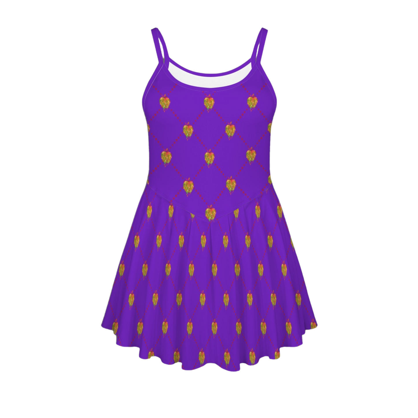 Evil Queen Pleat Skirt Active Dress
