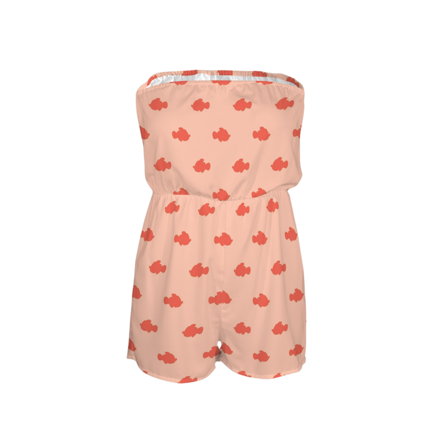 Clown Fish Strapless Romper