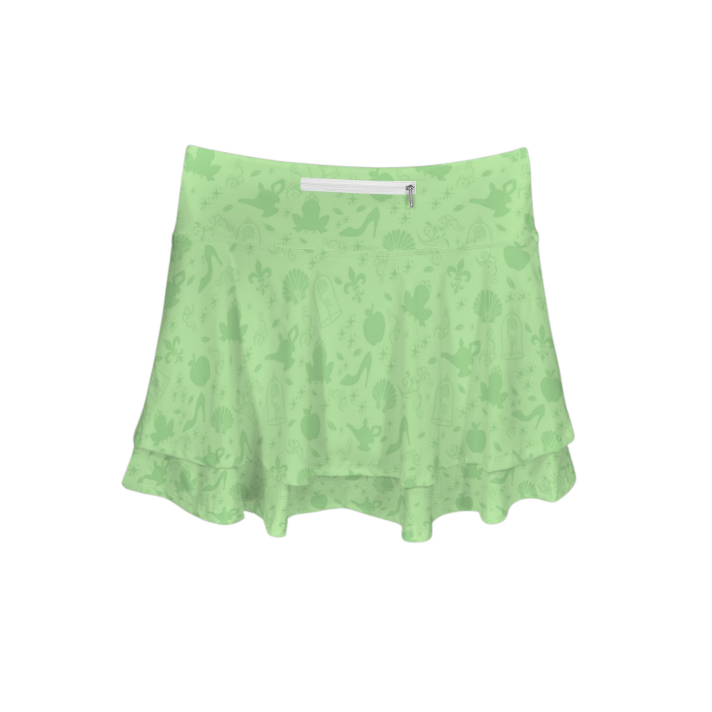 Princess Icons Ruffle Active Skort