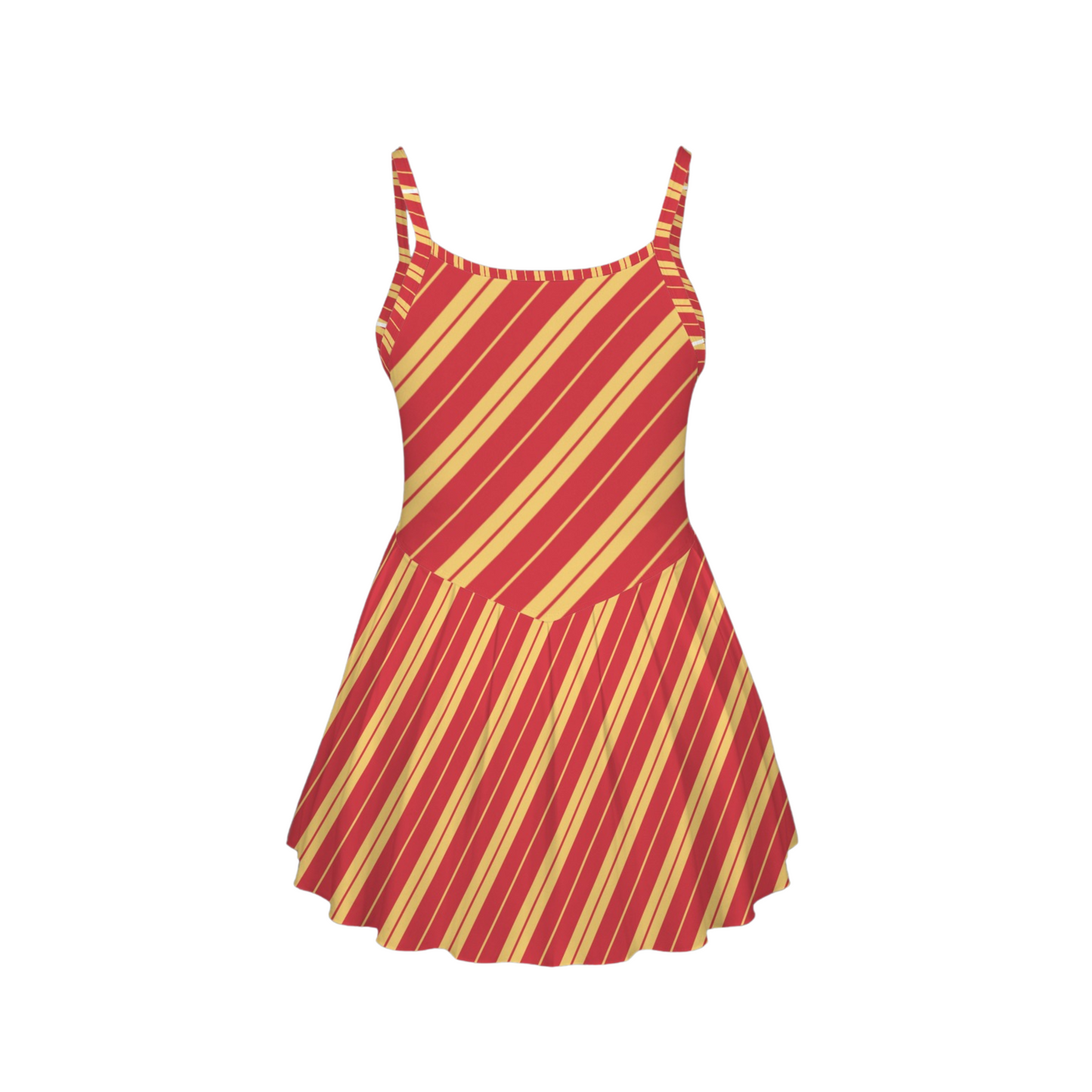 Lion House Stripes Pleat Skirt Active Dress
